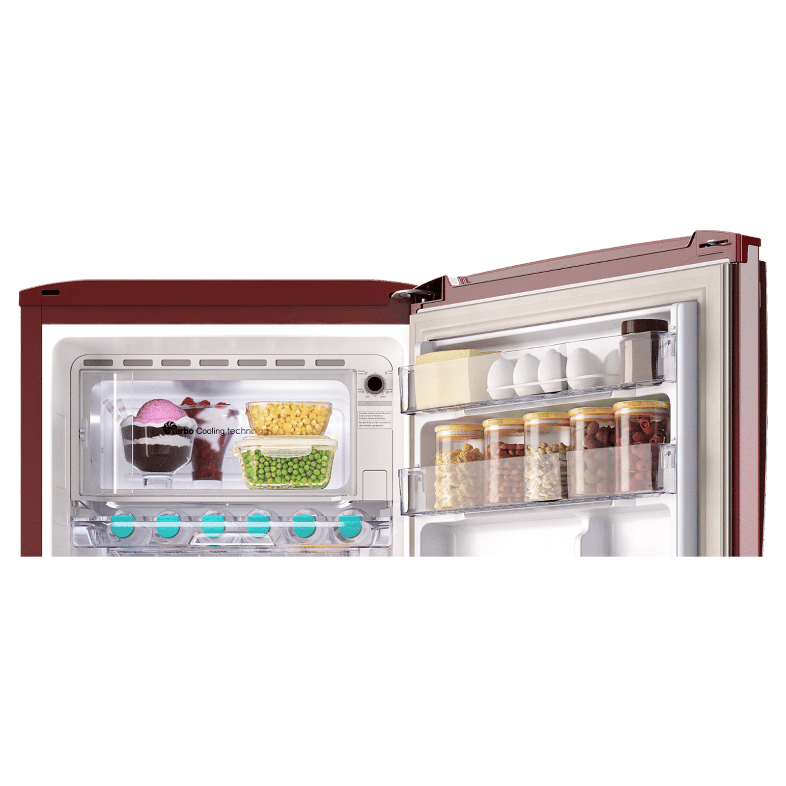 Godrej Edge Rio Plus 180 Litres 2 Star Direct Cool Single Door Refrigerator with Advanced Capillary Technology (RD ERIOPLS 205B THF, Wine Red)_6