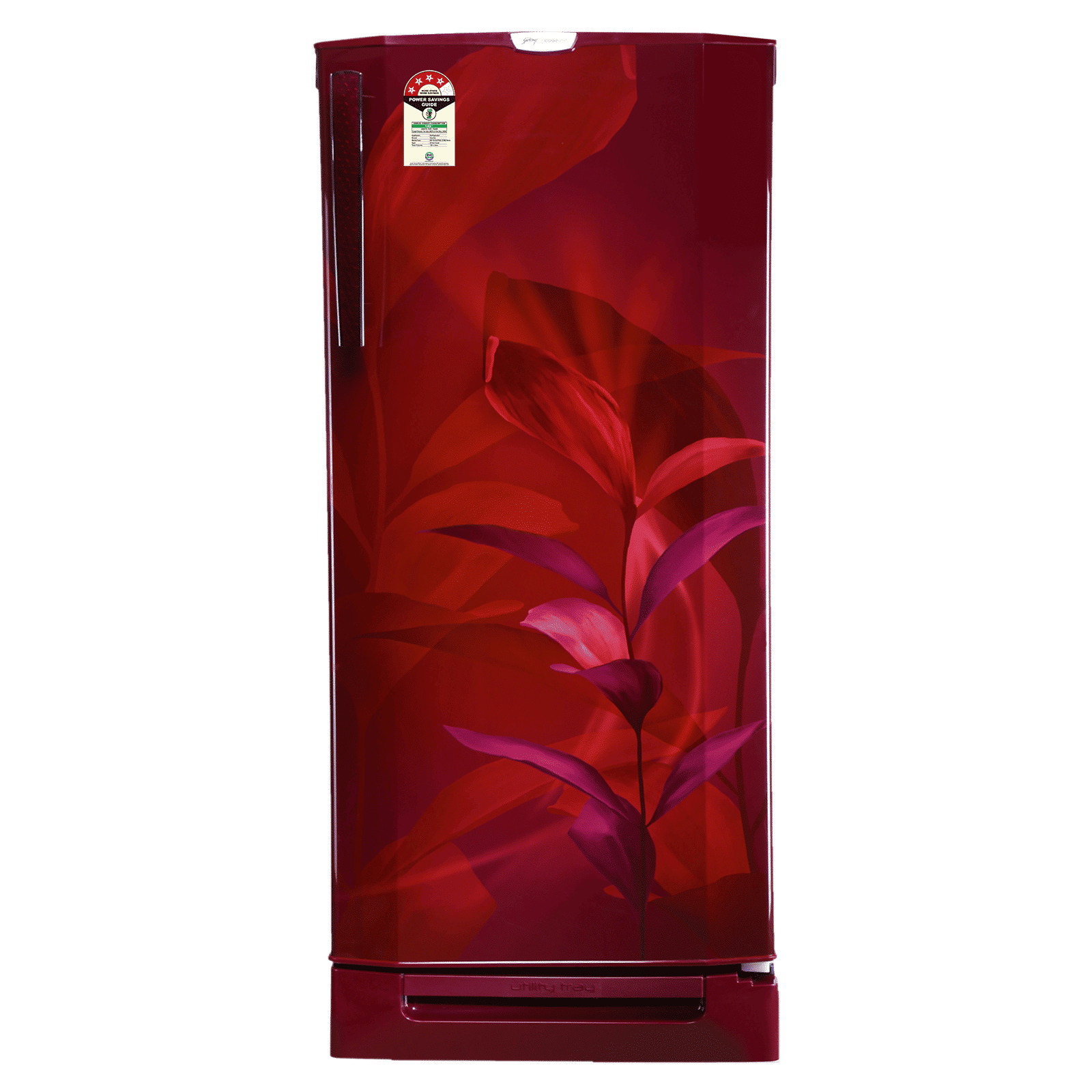Godrej Edge Pro 185 Litres 4 Star Direct Cool Single Door Refrigerator with Advanced Capillary Technology (RD EDGEPRO 210D TAF MN WN, Marine Wine)_1