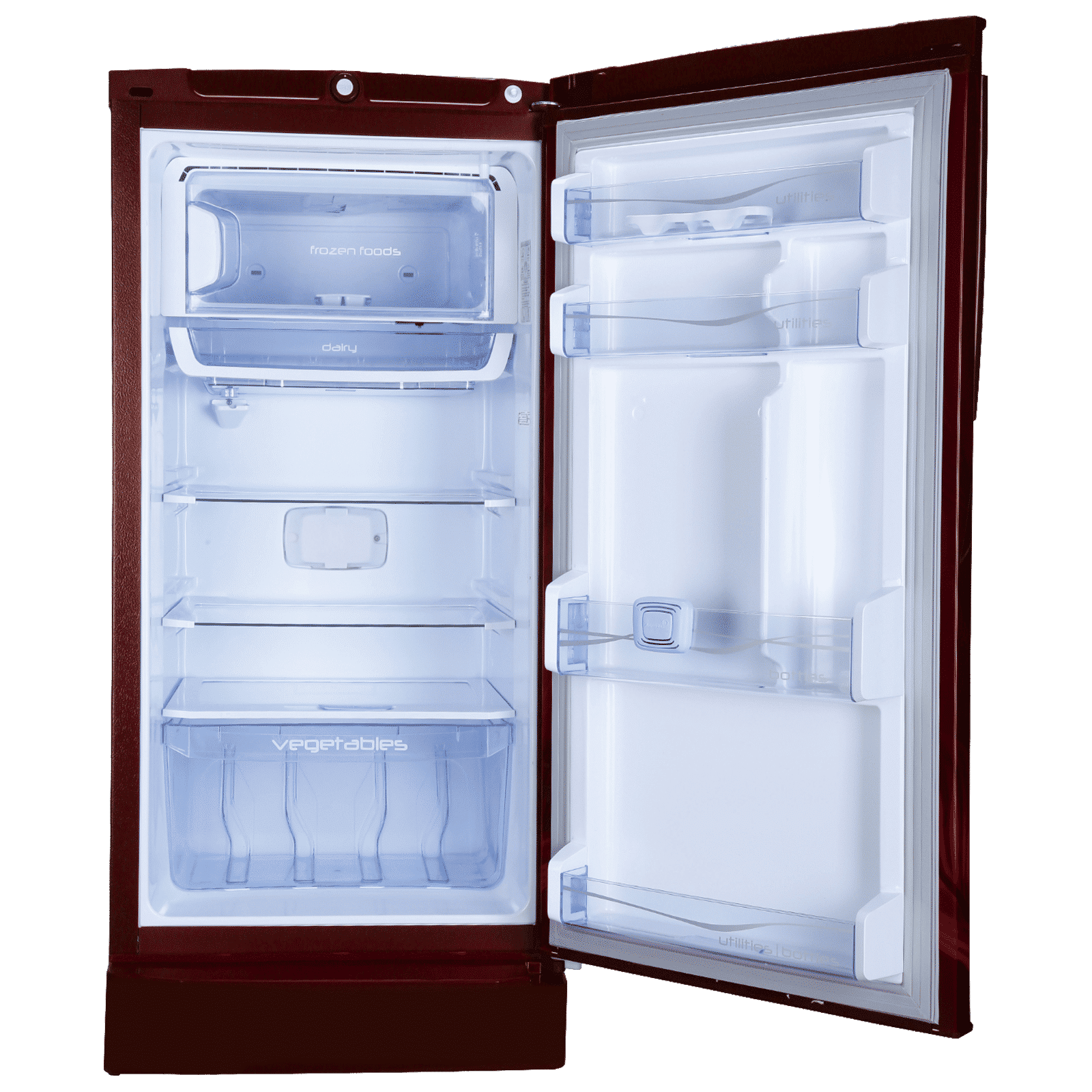 Godrej Edge Pro 185 Litres 4 Star Direct Cool Single Door Refrigerator with Advanced Capillary Technology (RD EDGEPRO 210D TAF MN WN, Marine Wine)_5