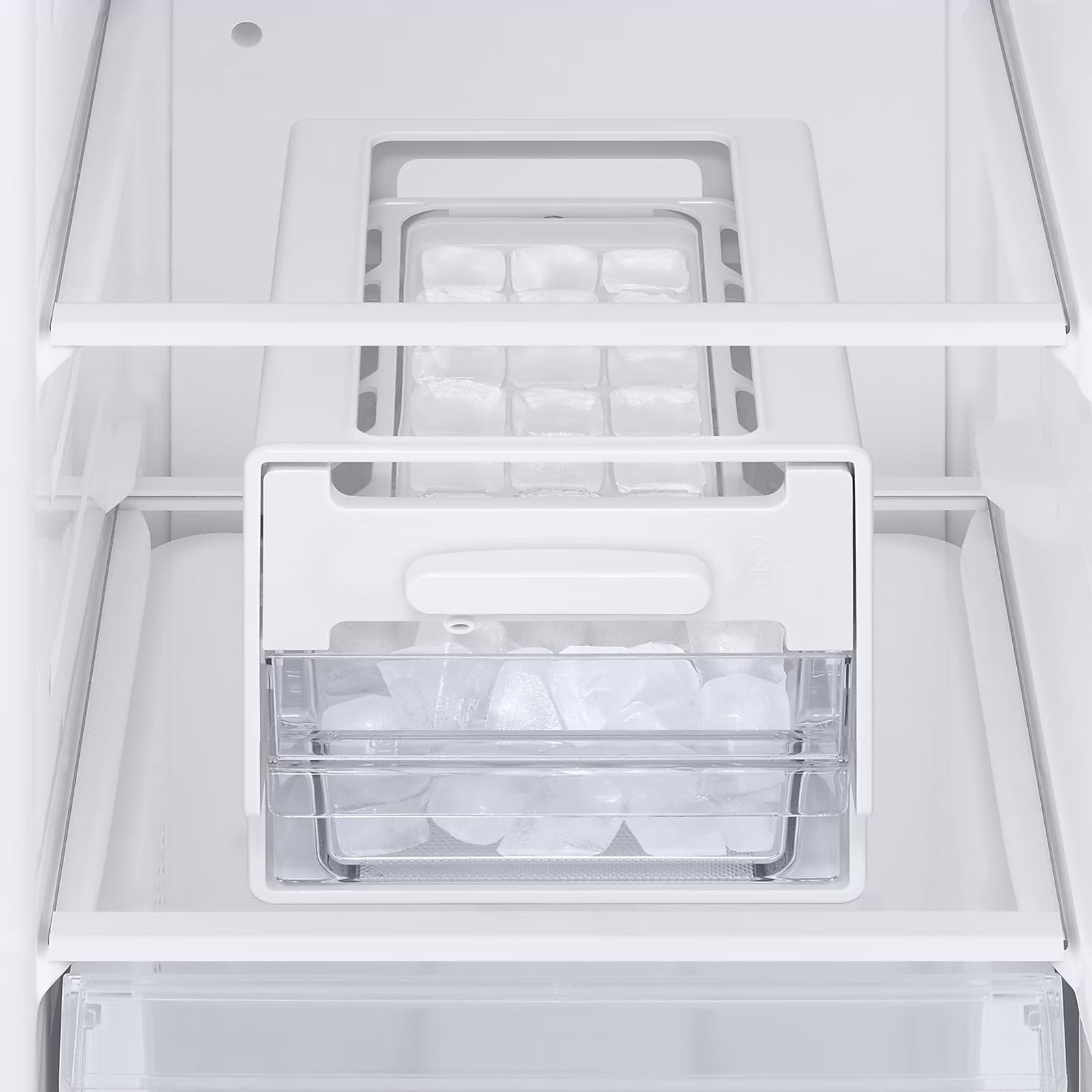 SAMSUNG 653 Litres 3 Star Frost Free Side by Side Door Smart Wifi Enabled  Convertible Refrigerator with Twin Cooling Plus Technology (RS76CB81A312/HL, Clean White)_9