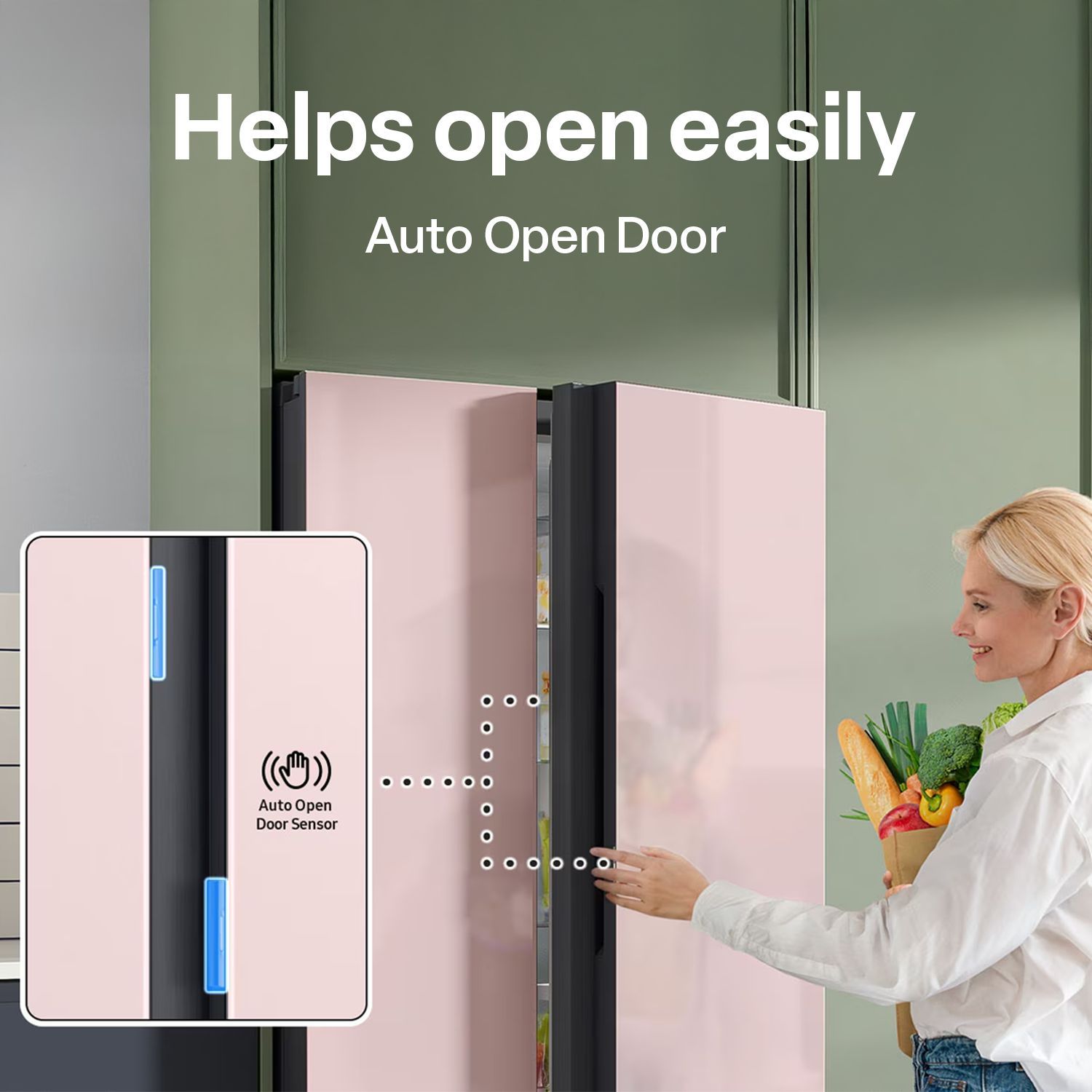 SAMSUNG 653 Litres 3 Star Frost Free Side by Side Door Smart Wifi Enabled  Convertible Refrigerator with Twin Cooling Plus Technology (RS76CB81A312/HL, Clean White)_13