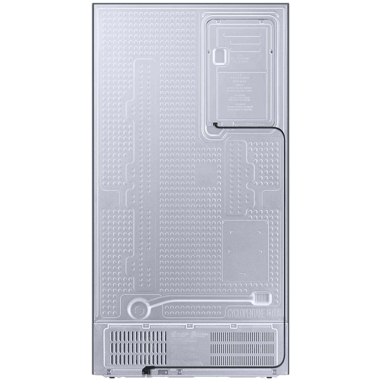 SAMSUNG 653 Litres 3 Star Frost Free Side by Side Door Smart Wifi Enabled  Convertible Refrigerator with Twin Cooling Plus Technology (RS76CB81A312/HL, Clean White)_7