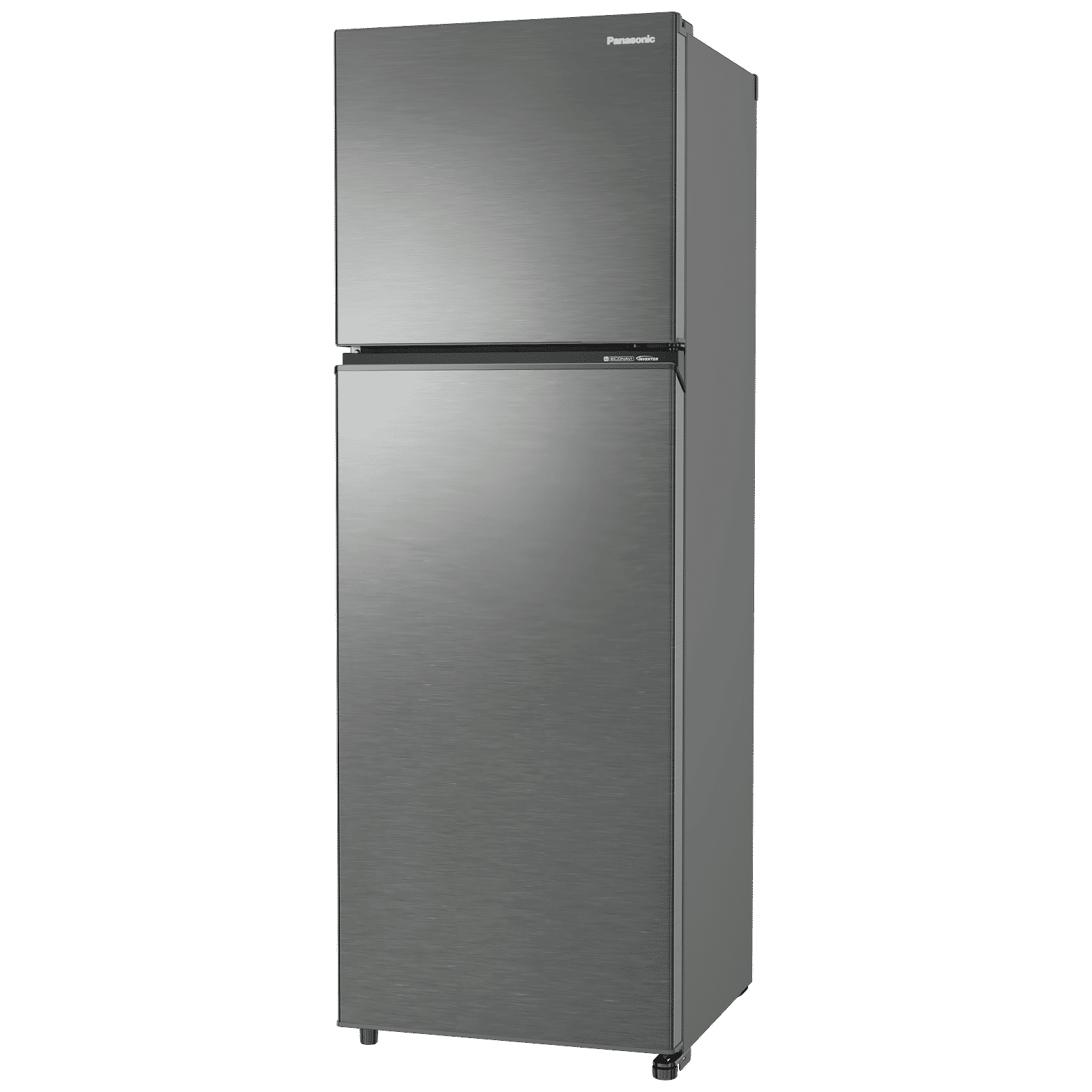 Panasonic 322 Litres 3 Star Frost Free Double Door Convertible Refrigerator with Surround Cooling (NR-TG367CVHN, Electric Grey)_2