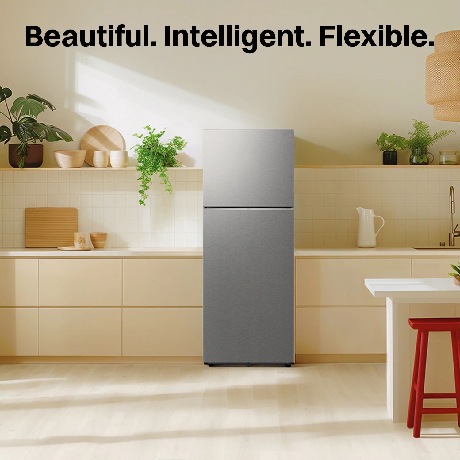 SAMSUNG 419 Litres 2 Star Frost Free Double Door Smart Wifi Enabled Convertible Refrigerator with Digital Inverter Compressor (RT45DG6A2BSLHL, Real Stainless)_14