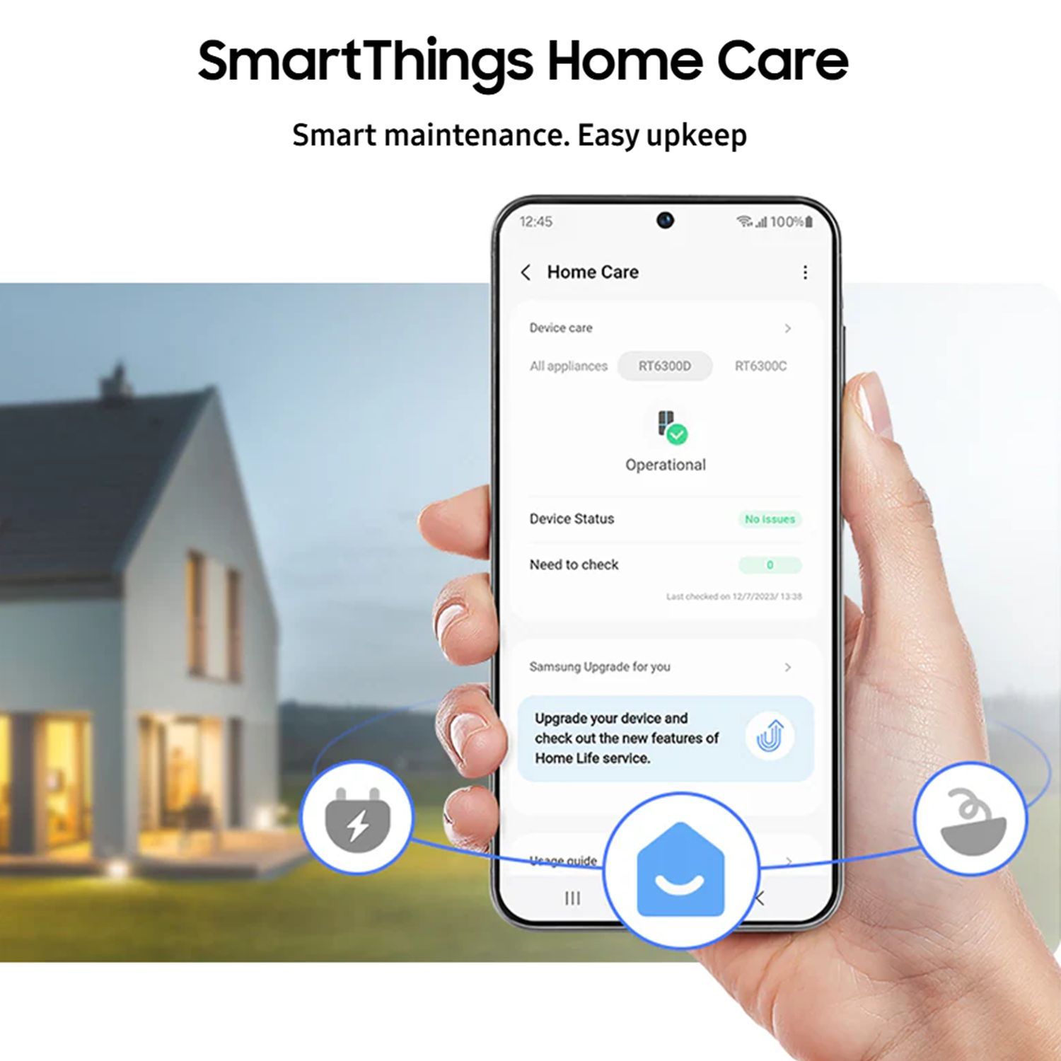 SAMSUNG 419 Litres 3 Star Frost Free Double Door Smart Wifi Enabled Convertible Refrigerator with Digital Inverter Compressor (RT45DG6A4DBXHL, Luxe Black)_18