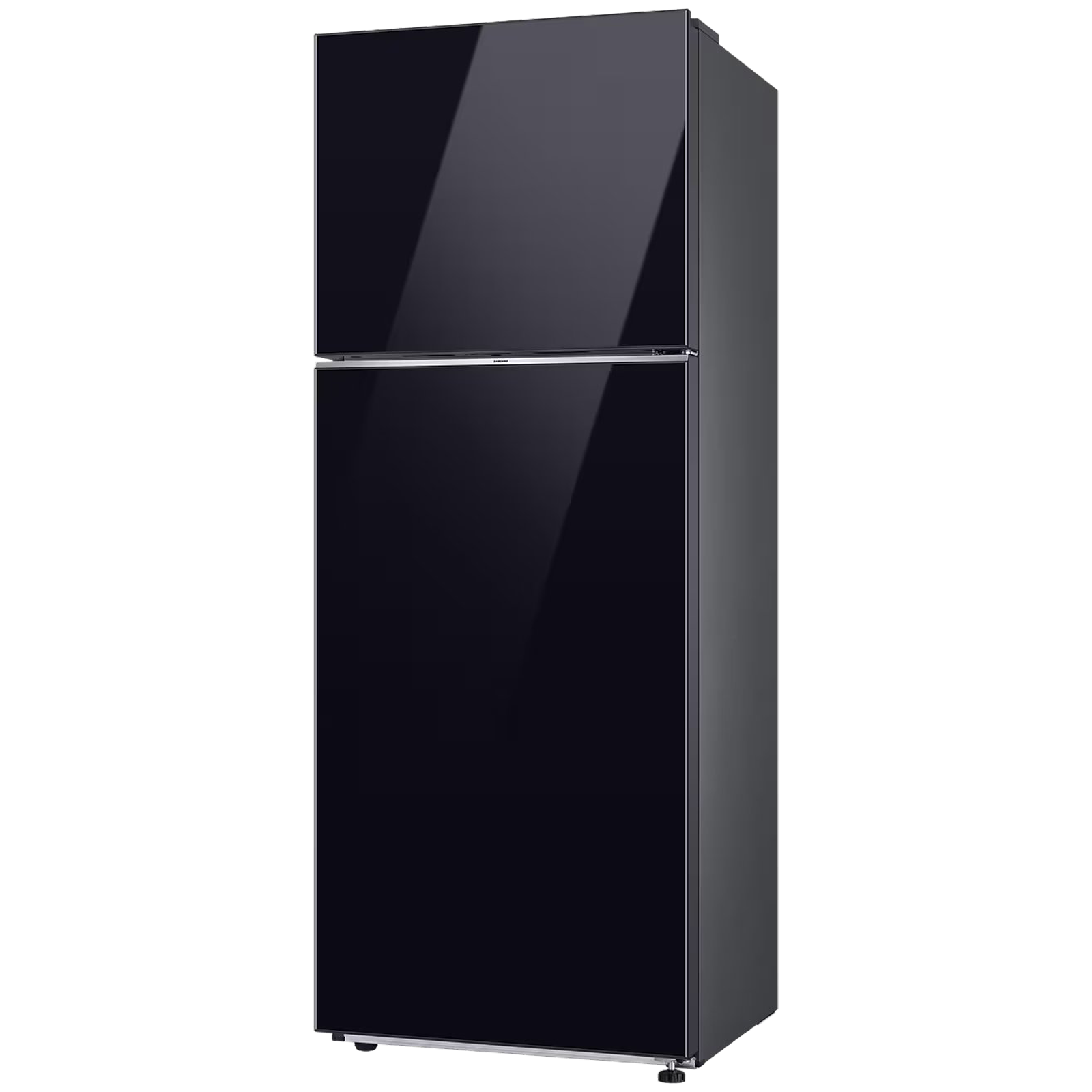 SAMSUNG 465 Litres 1 Star Frost Free Double Door Smart Wifi Enabled Refrigerator with AI Energy Mode (RT51DB682A22TL, Black Glass)_4
