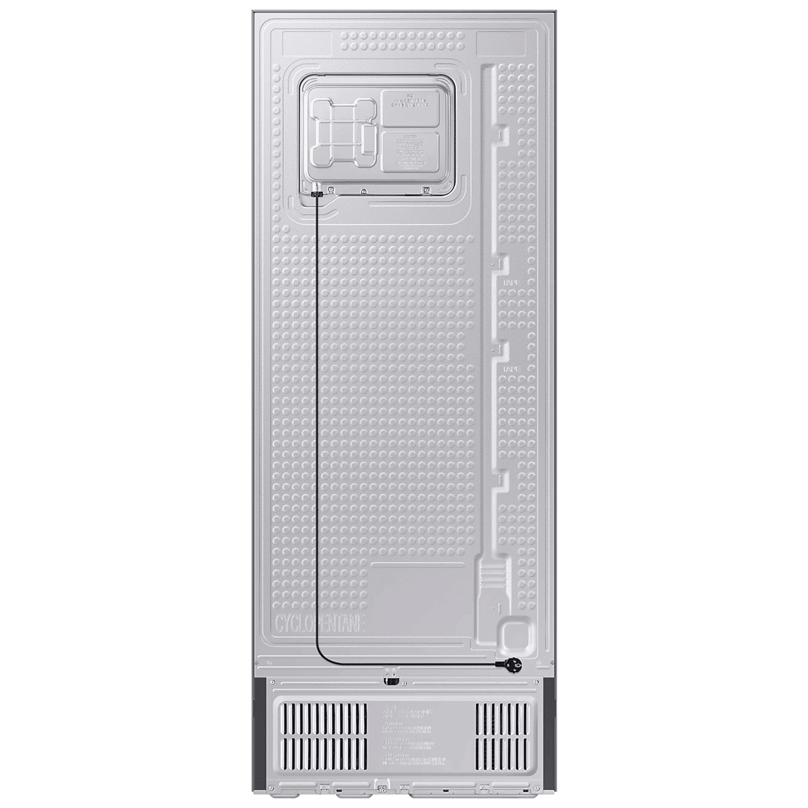 SAMSUNG 465 Litres 1 Star Frost Free Double Door Smart Wifi Enabled Refrigerator with AI Energy Mode (RT51DB682A22TL, Black Glass)_6