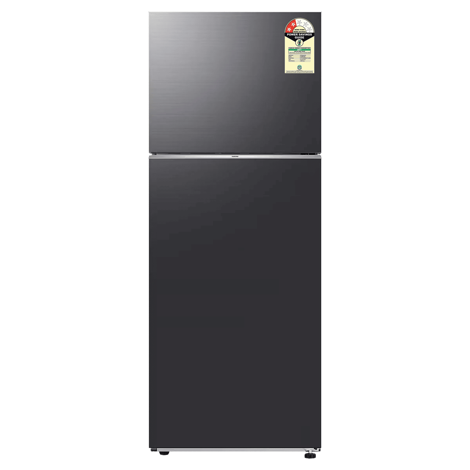 SAMSUNG 465 Litres 2 Star Frost Free Double Door Smart Wifi Enabled Refrigerator with AI Energy Mode (RT51DG682BB1TL, Black Matt)_1