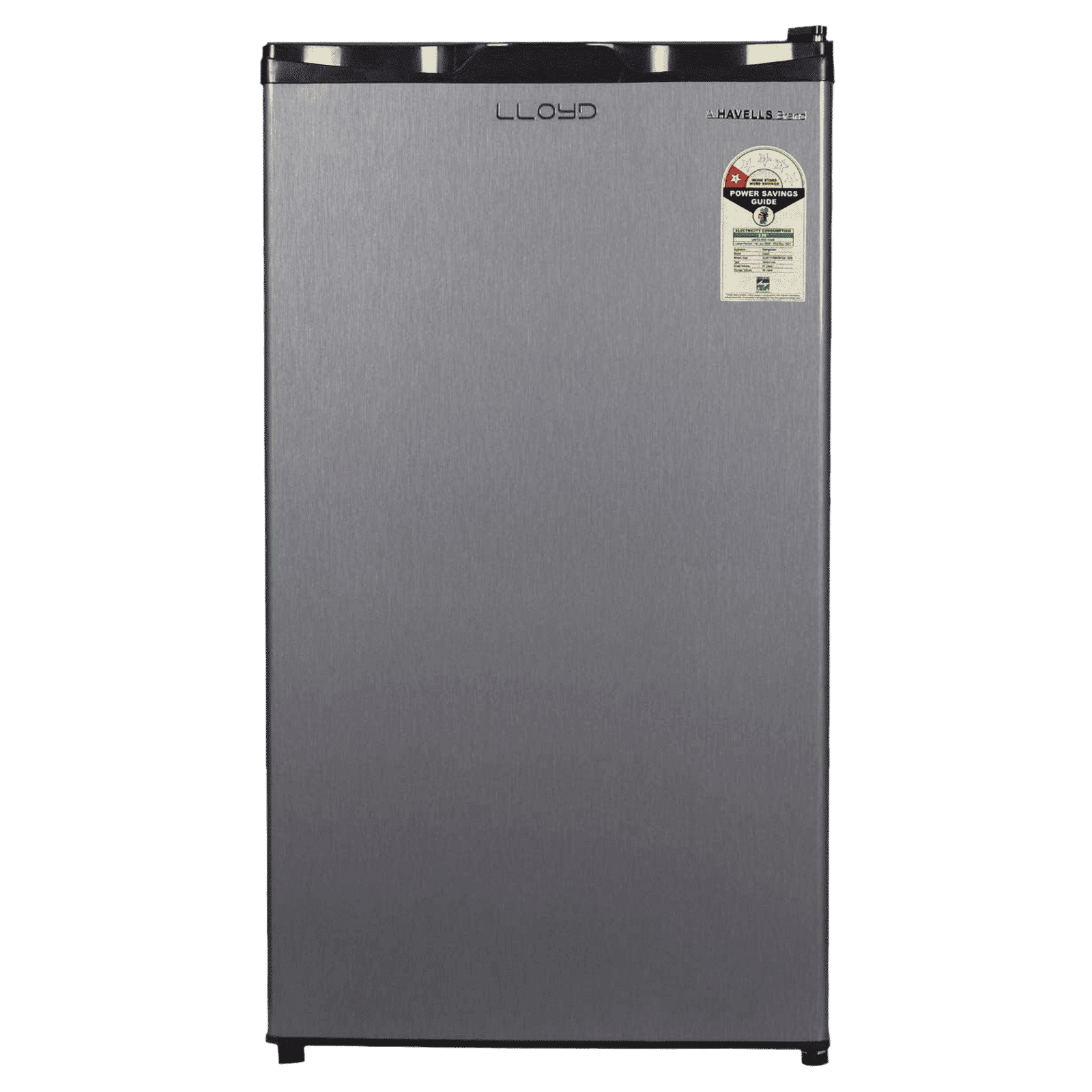 LLOYD 92 Litres 1 Star Direct Cool Single Door Refrigerator with Toughened Glass Shelf (GLDC111RGMT1JC, Grey)_1