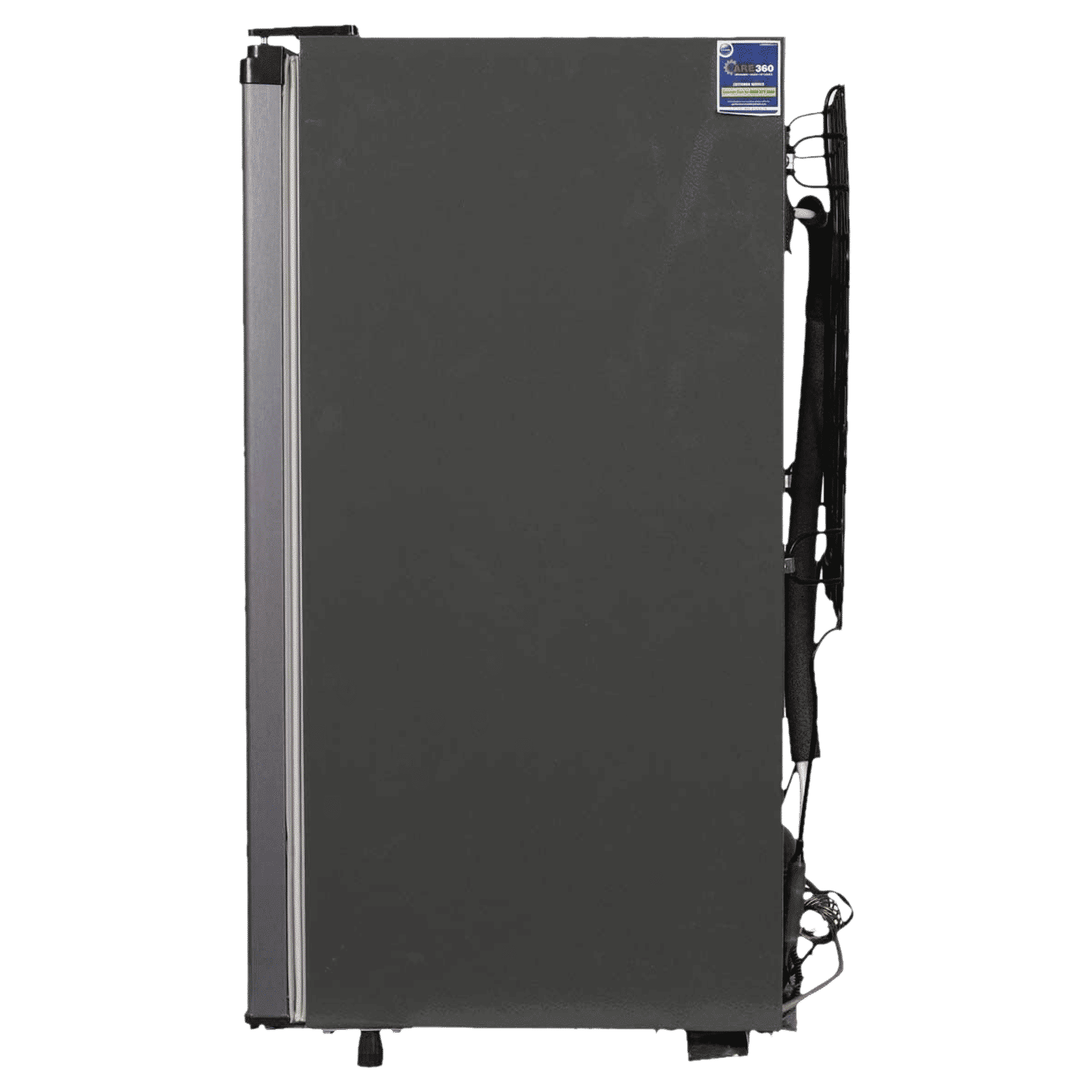 LLOYD 92 Litres 1 Star Direct Cool Single Door Refrigerator with Toughened Glass Shelf (GLDC111RGMT1JC, Grey)_8