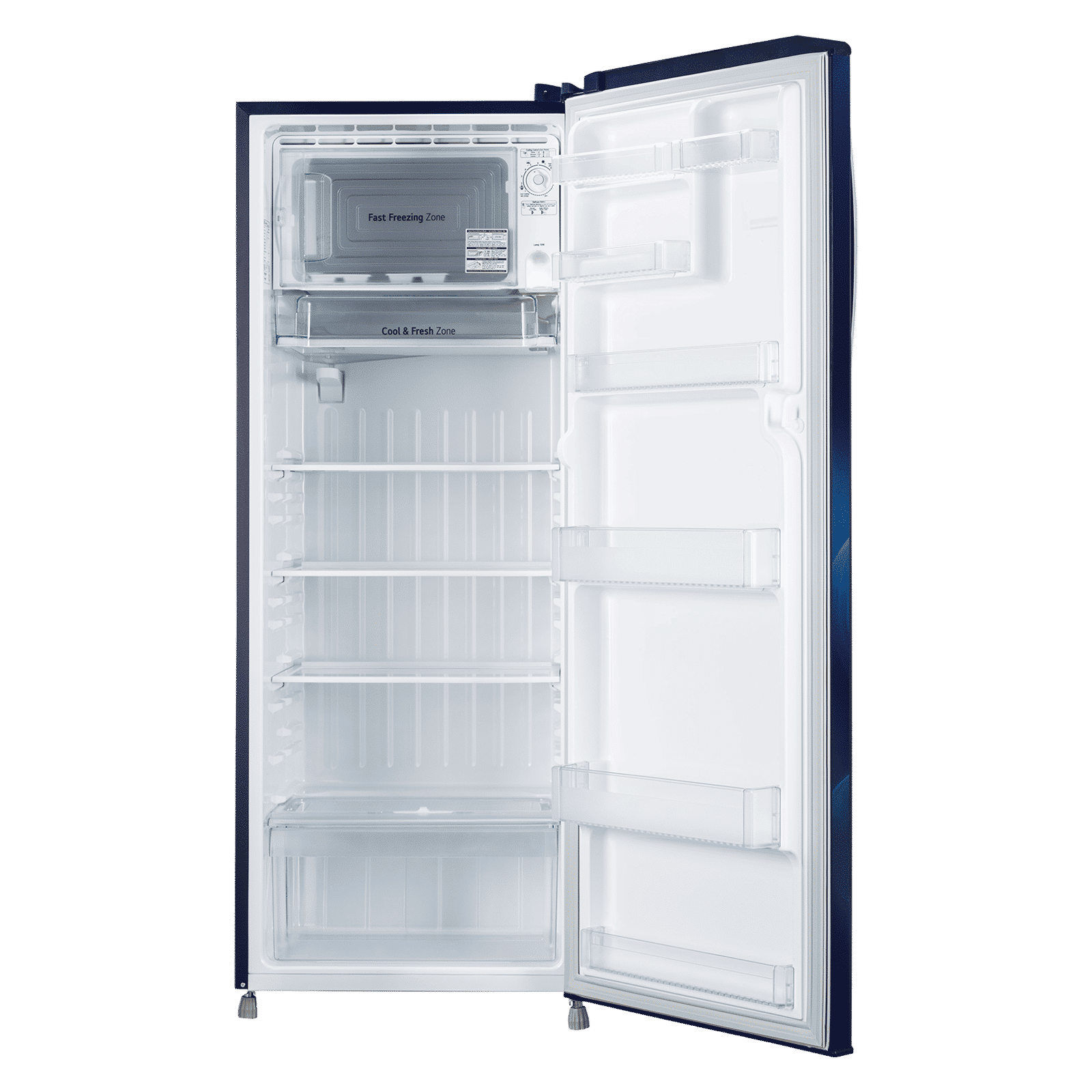 LG 281 Series 261 Litres 3 Star Direct Cool Single Door Refrigerator with Auto Smart Connect (GL-B281BBAX, Blue Aurora)_6