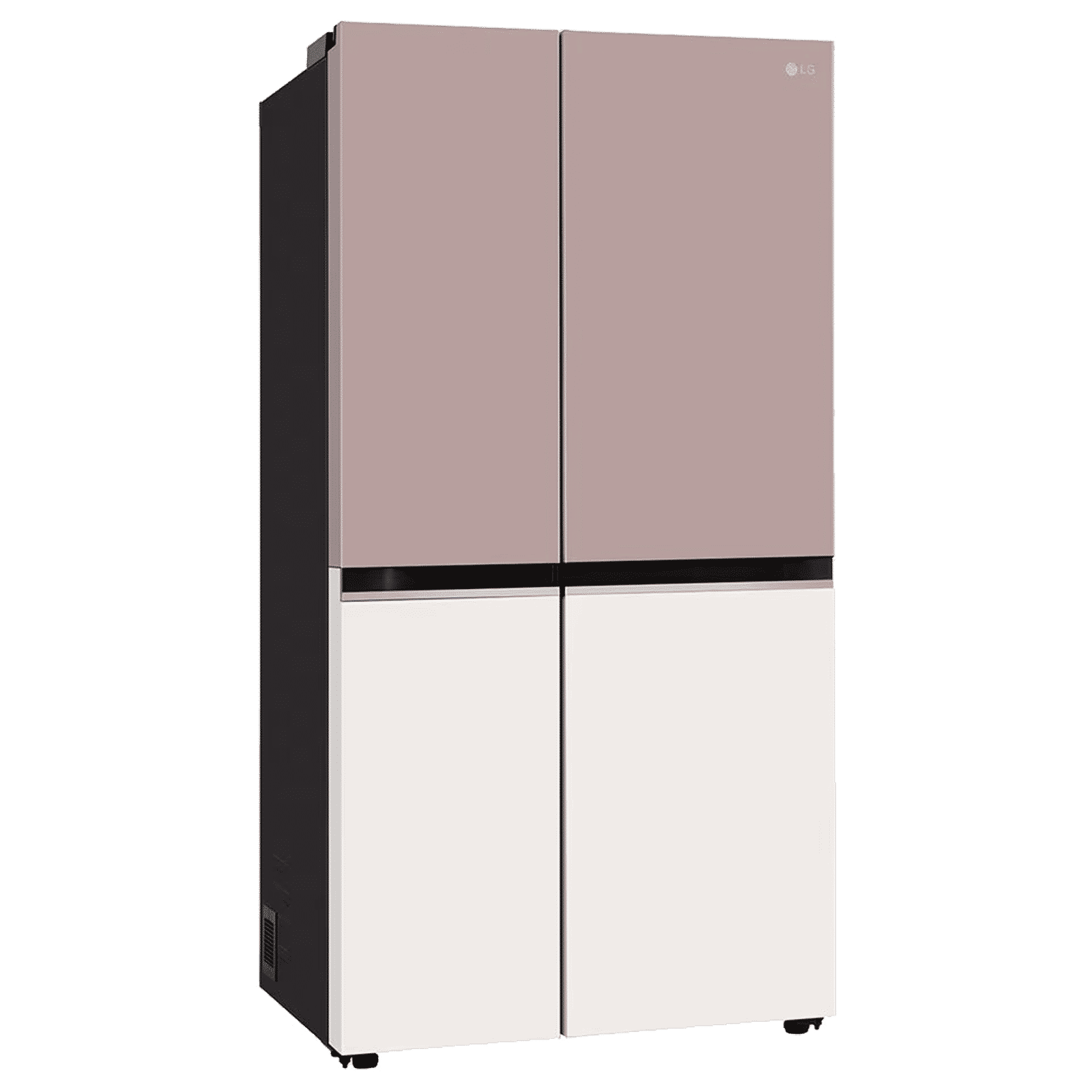 LG 650 Litres 3 Star Frost Free Side by Side Smart Wifi Enabled Convertible Refrigerator with Multi Air Flow (GL-B257EPT3, Clay Pink Tango) LG 650 Litres 3 Star Frost Free Side by Side Smart Wifi Enabled Convertible Refrigerator with Multi Air Flow (GL-B257EPT3, Clay Pink Tango)_9