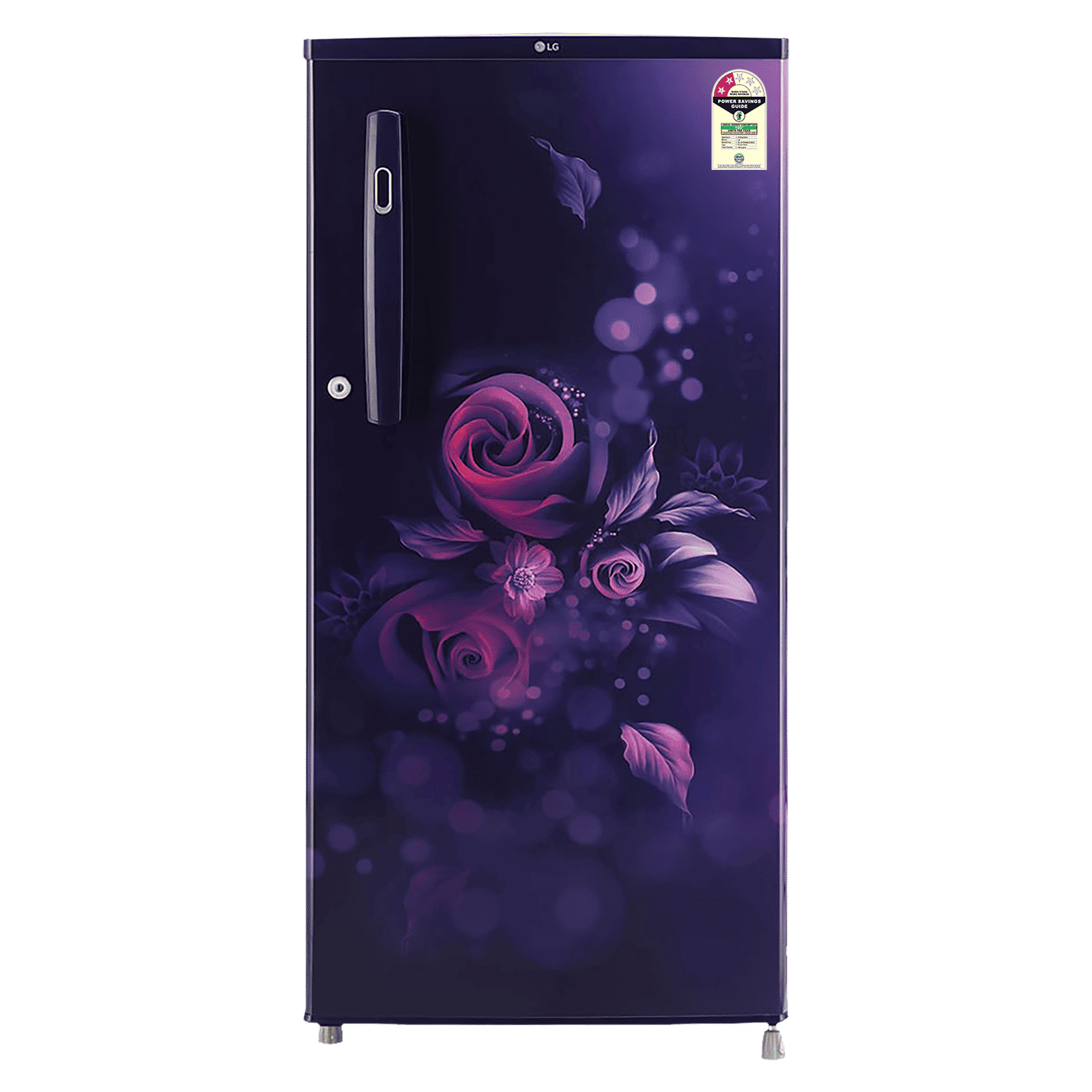 LG 190 Litres 2 Star Direct Cool Single Door Refrigerator with Antibacterial Gasket (GL-B199OBEC, Blue Euphoria)_1