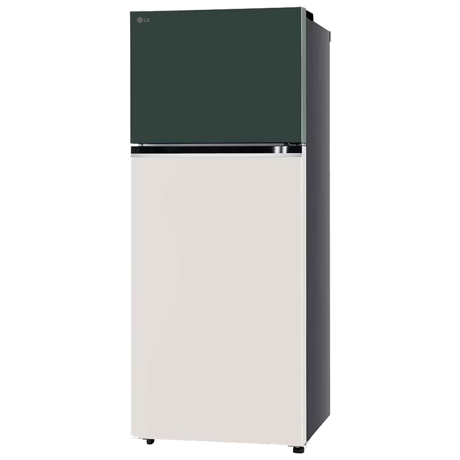 LG 398 Litres 2 Star Frost Free Double Door Convertible Refrigerator with Smart Diagnosis (GL-S422SETY, Emerald Green Tango)_4