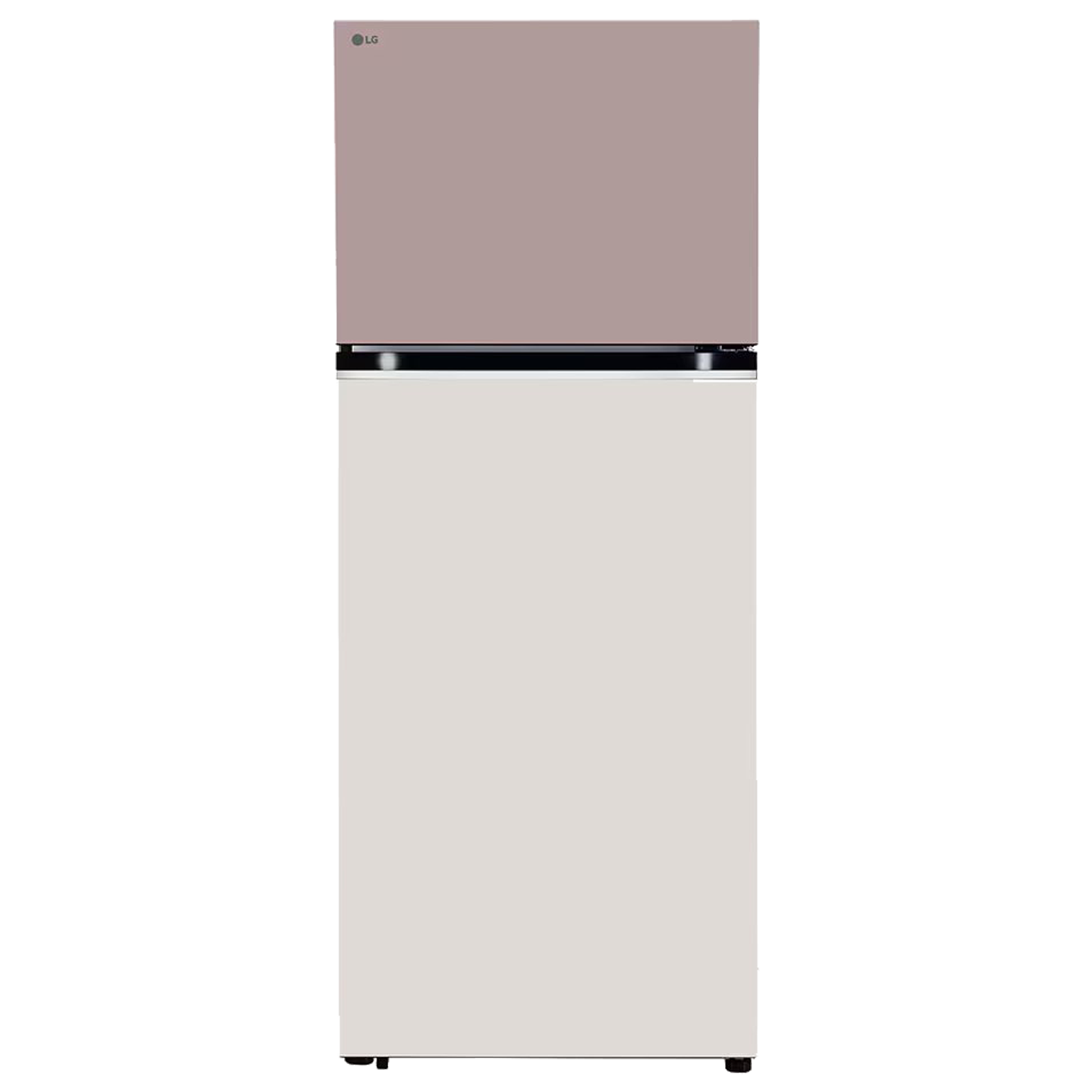 LG 398 Litres 2 Star Frost Free Double Door Convertible Refrigerator with Smart Diagnosis (GL-S422SPTY, Clay Pink Tango)_1