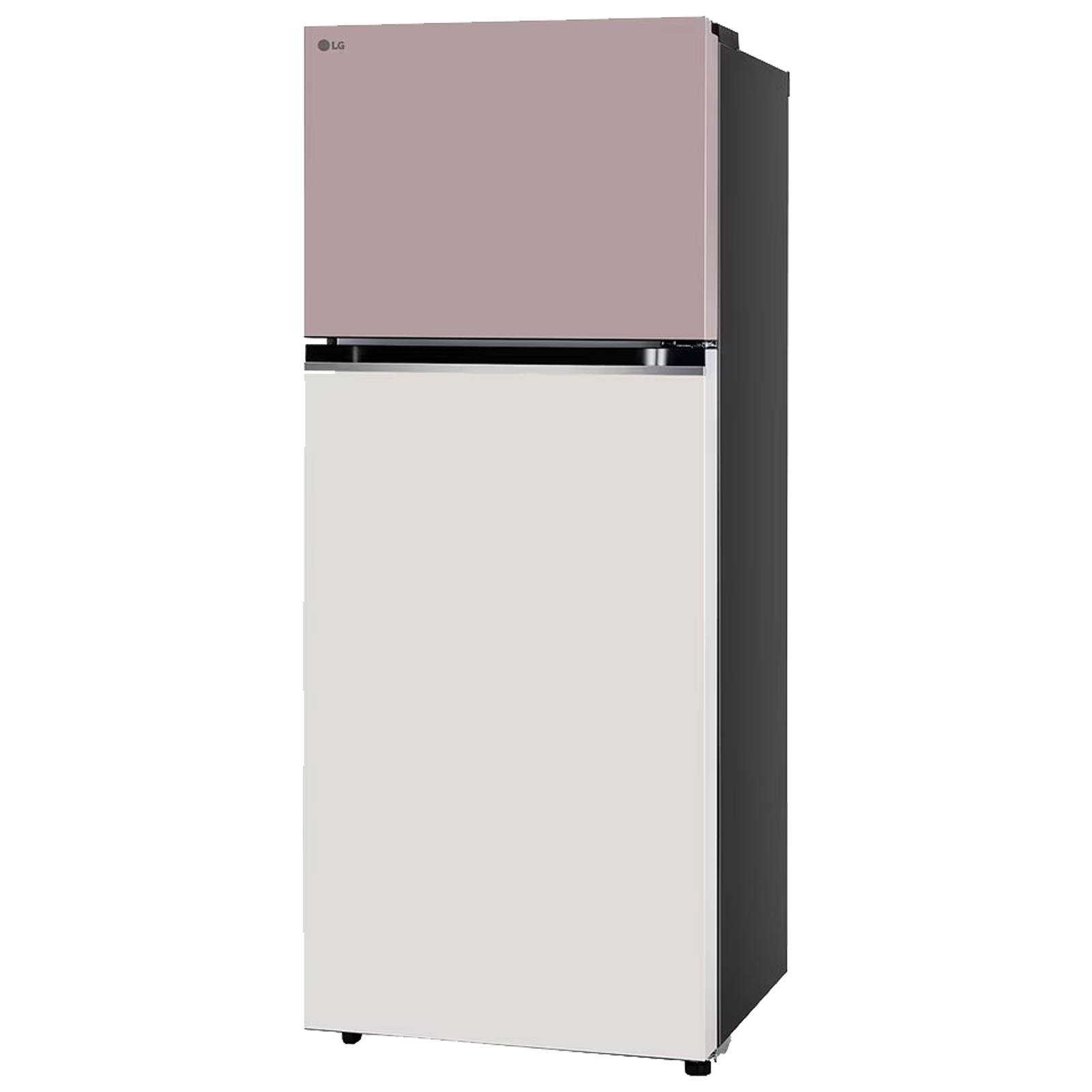 LG 398 Litres 2 Star Frost Free Double Door Convertible Refrigerator with Smart Diagnosis (GL-S422SPTY, Clay Pink Tango)_4