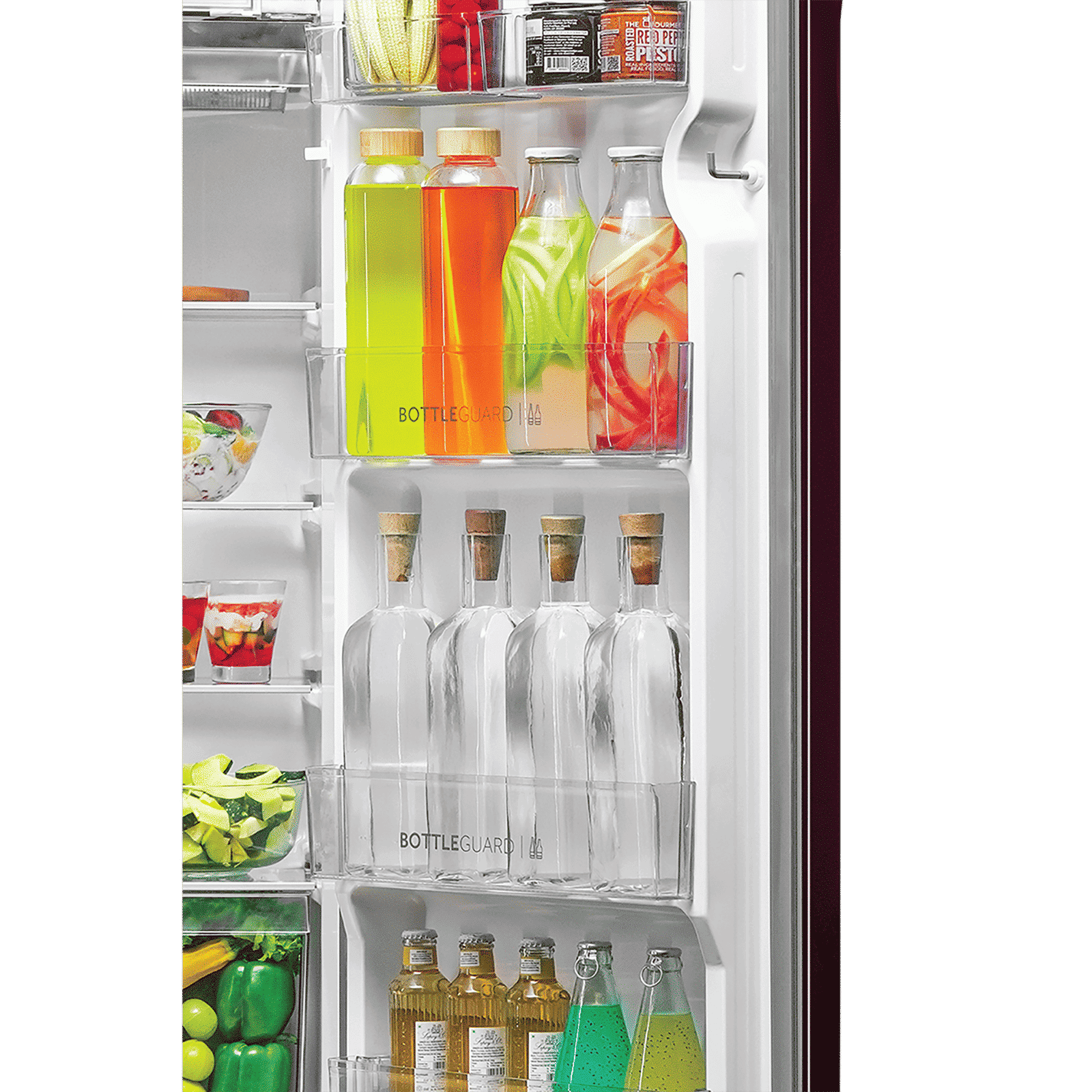 Haier 190 Litres 2 Star Direct Cool Single Door Refrigerator with Diamond Edge Freezing Technology (HRD-2102BNS-P, Nickel Steel)_12