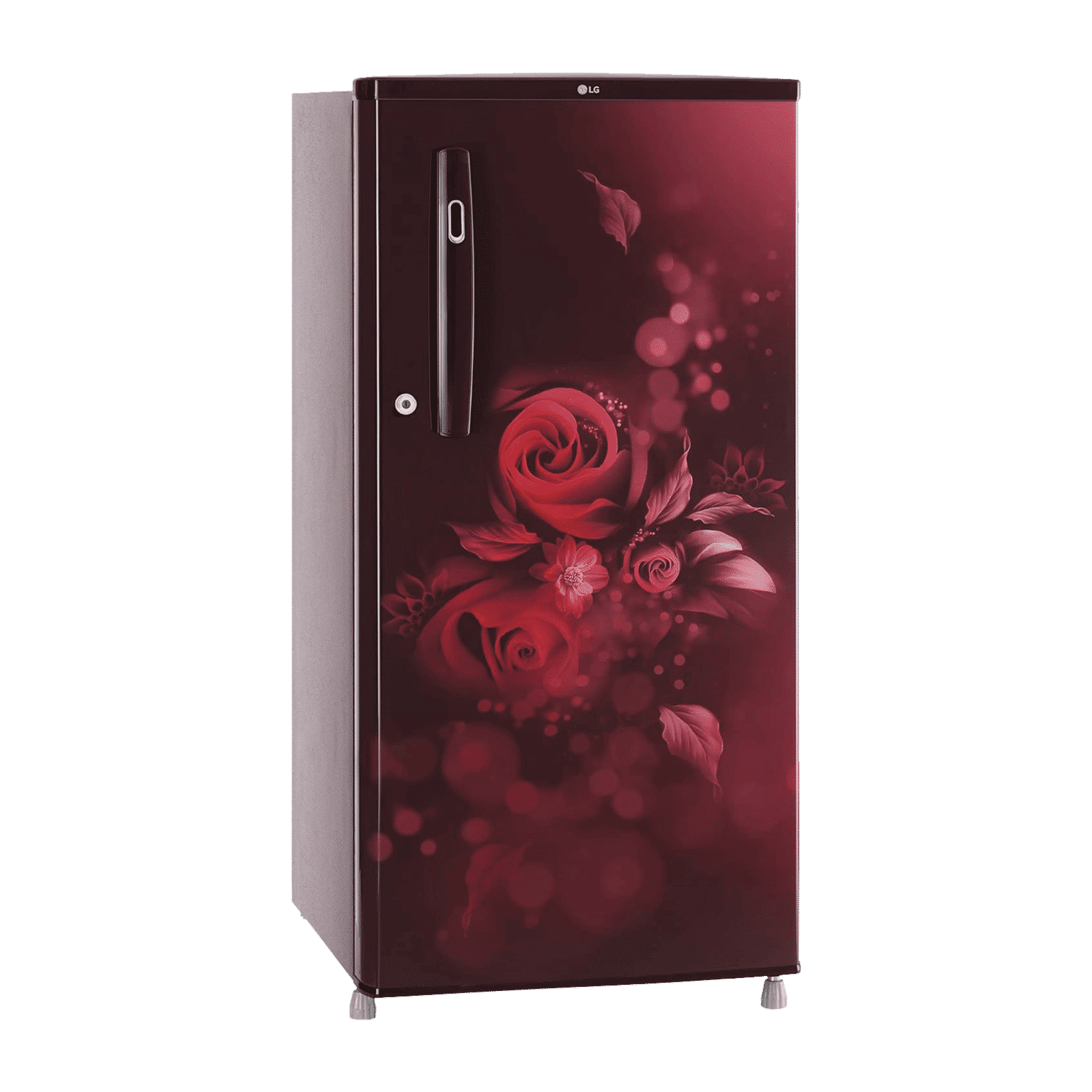 LG 190 Litres 2 Star Direct Cool Single Door Refrigerator with Stabilizer Free Operation (GL-B199OSEC, Scarlet Euphoria)_10