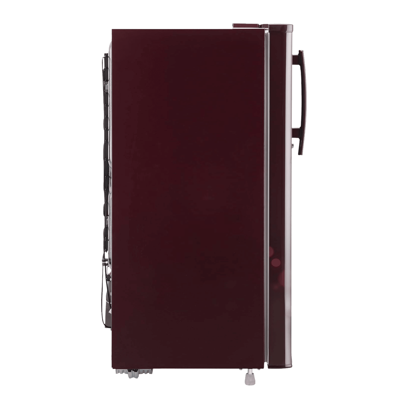 LG 190 Litres 2 Star Direct Cool Single Door Refrigerator with Stabilizer Free Operation (GL-B199OSEC, Scarlet Euphoria)_11