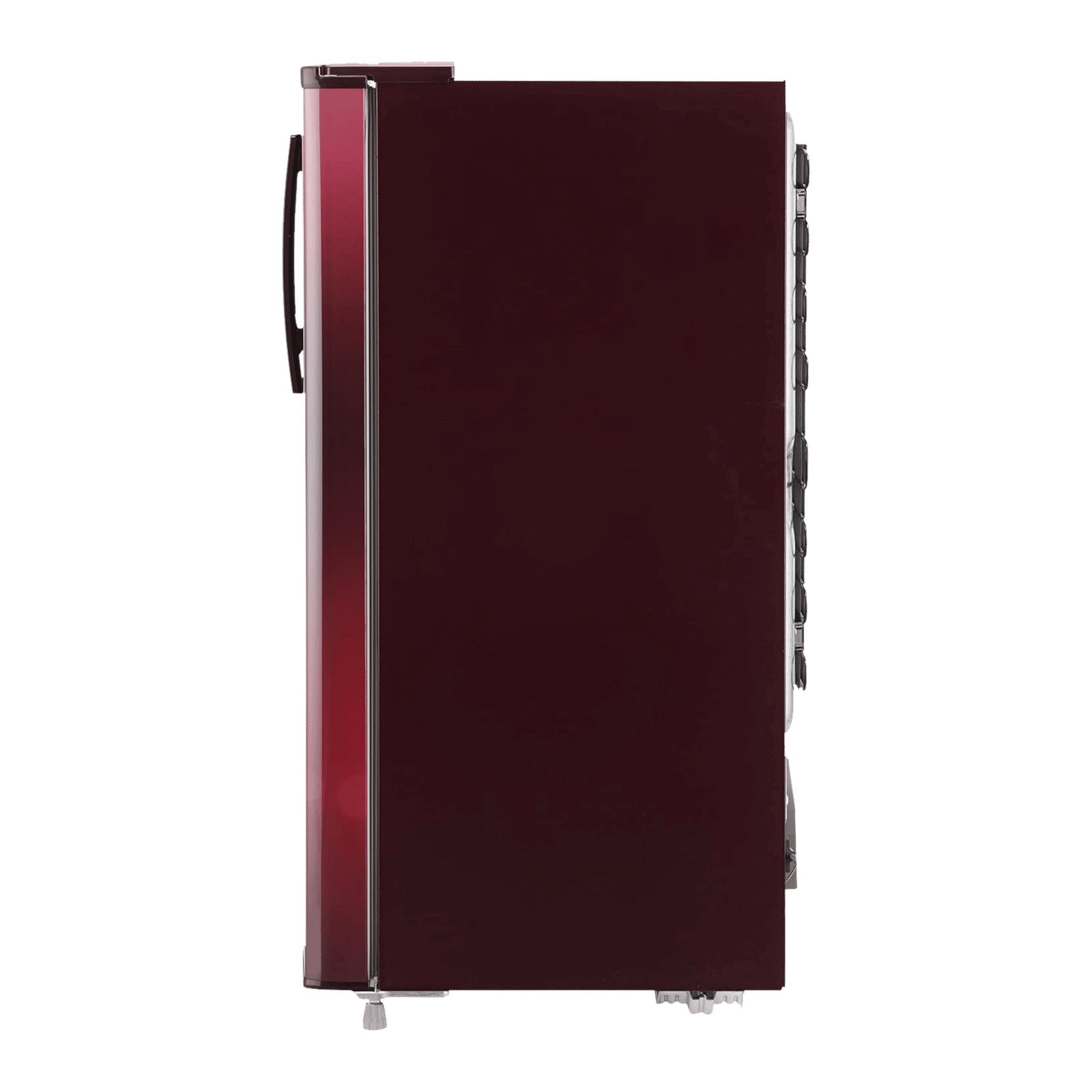 LG 190 Litres 2 Star Direct Cool Single Door Refrigerator with Stabilizer Free Operation (GL-B199OSEC, Scarlet Euphoria)_12