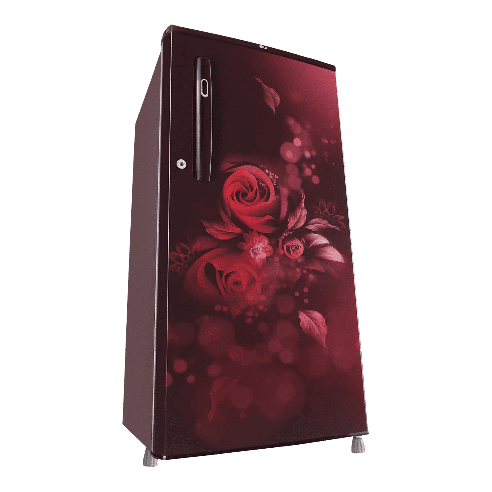 LG 190 Litres 2 Star Direct Cool Single Door Refrigerator with Stabilizer Free Operation (GL-B199OSEC, Scarlet Euphoria)_13