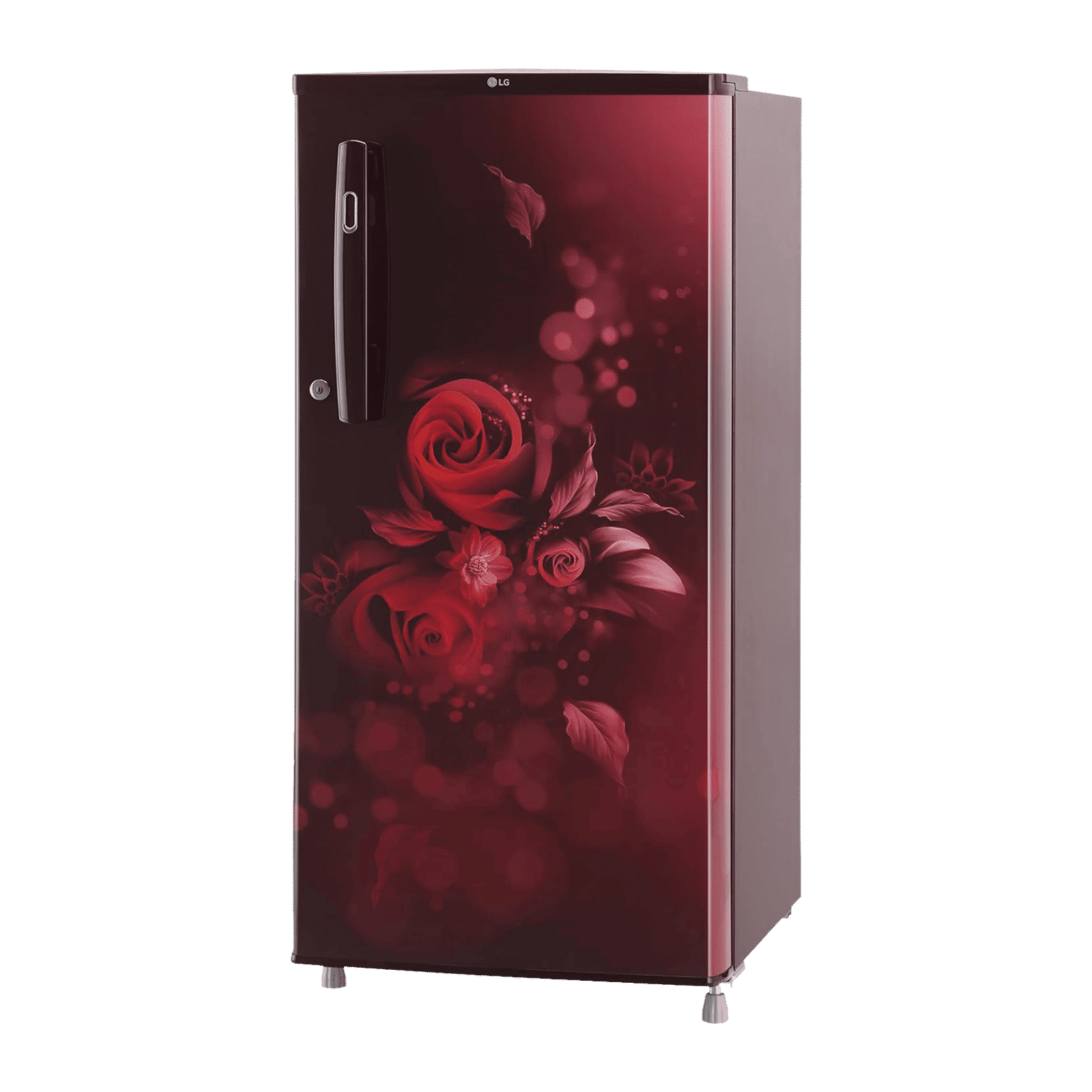 LG 190 Litres 2 Star Direct Cool Single Door Refrigerator with Stabilizer Free Operation (GL-B199OSEC, Scarlet Euphoria)_4