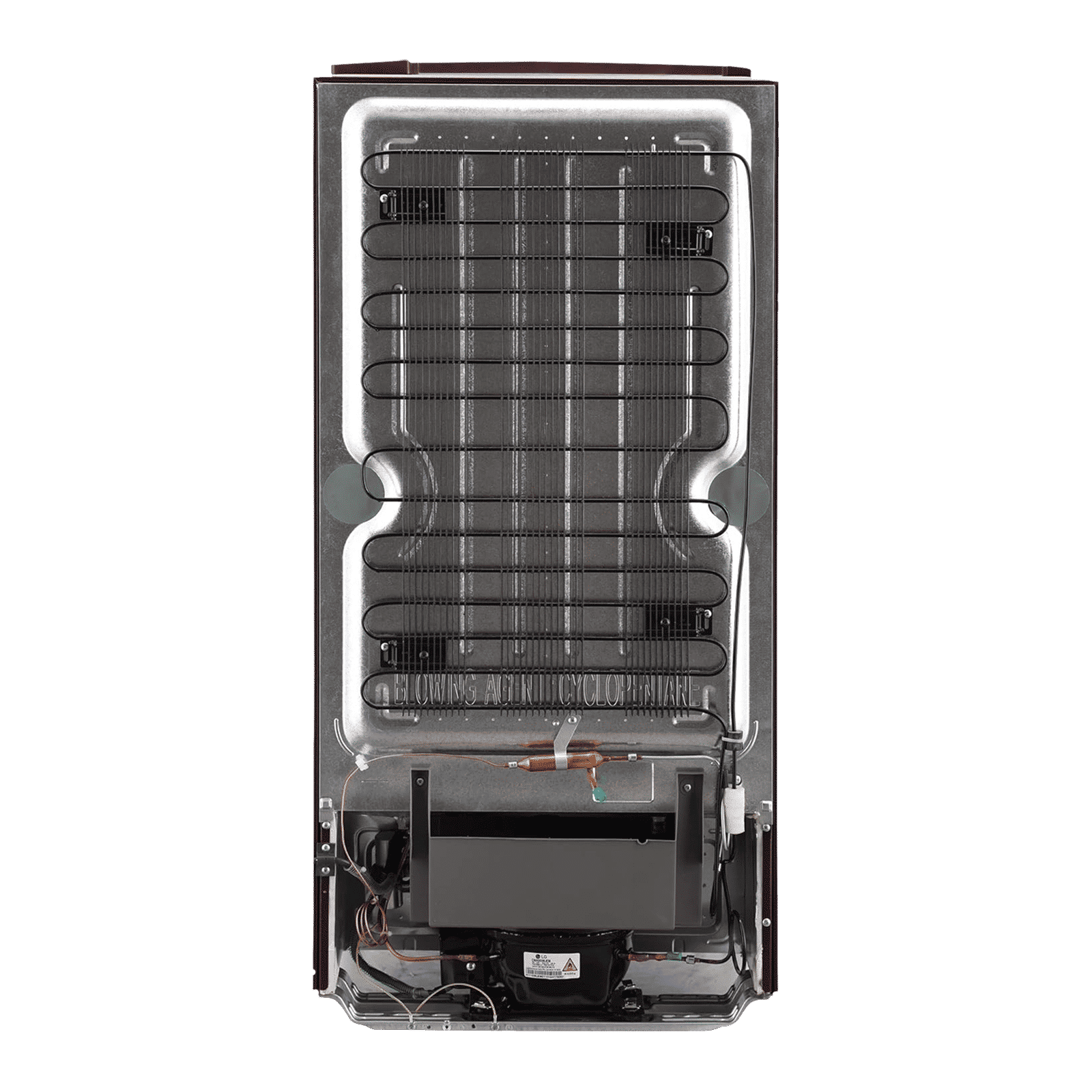 LG 190 Litres 2 Star Direct Cool Single Door Refrigerator with Stabilizer Free Operation (GL-B199OSEC, Scarlet Euphoria)_7