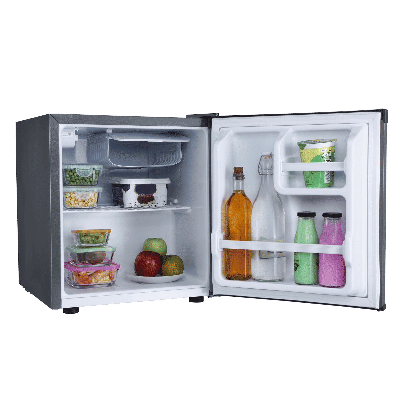 Croma 45 Litres 2 Star Direct Cool Single Door Refrigerator with Anti-Fungal Door Gasket (CRLR045DCC290113, Metallic Grey)_17