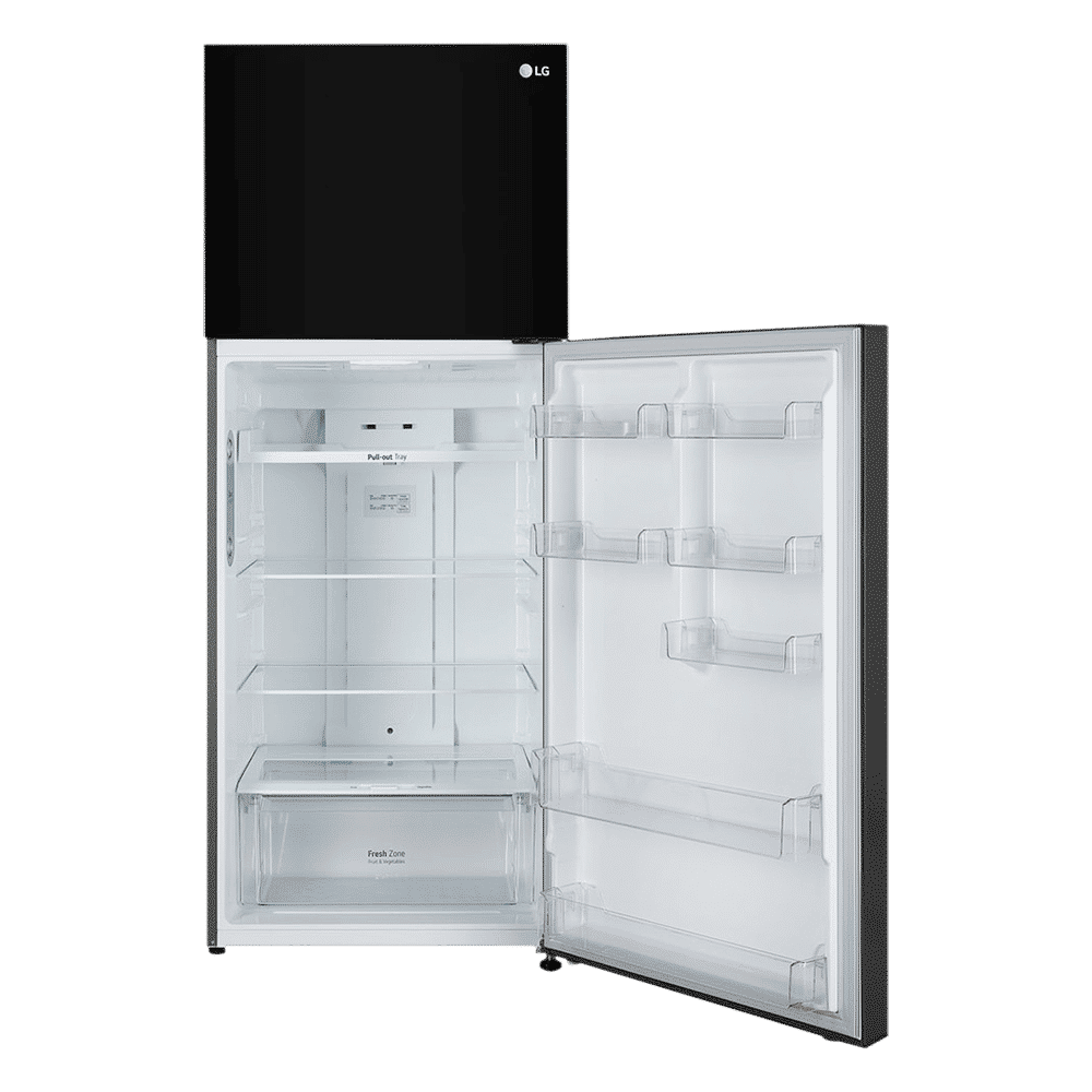 LG 446 Litres 1 Star Frost Free Double Door Convertible Refrigerator with Multi Air Flow (GL-T502CESR, Ebony Sheen)_11