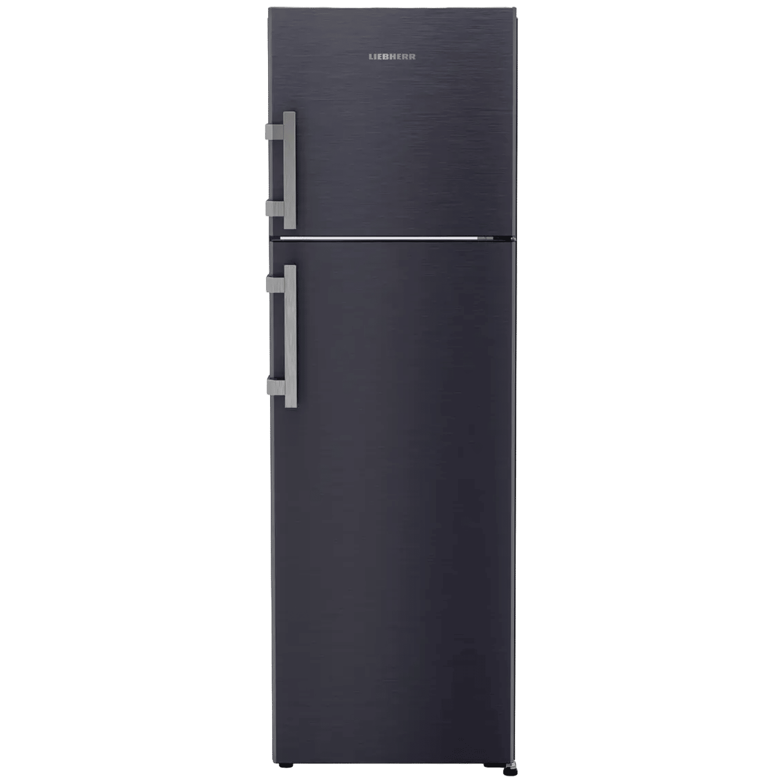 LIEBHERR Prime 316 Litres 2 Star Frost Free Double Door Refrigerator with Stabilizer Free Operation (TELcsB 3151, Cobalt Steel)_1