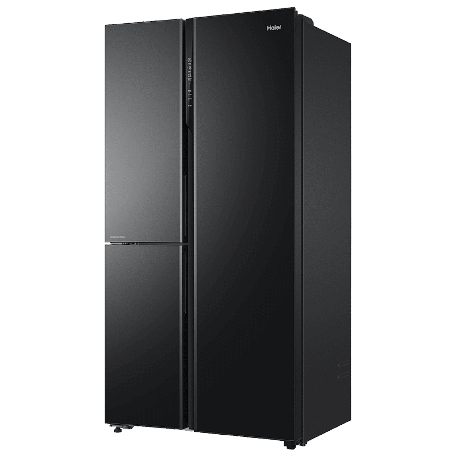 Haier 598 Litres 3 Star Frost Side-by-Side Smart Wifi Enabled Convertible Refrigerator with Digital Control Panel (HRT-683KGU1, Black Glass) Haier 598 Litres 3 Star Frost Side-by-Side Smart Wifi Enabled Convertible Refrigerator with Digital Control Panel (HRT-683KGU1, Black Glass)_8