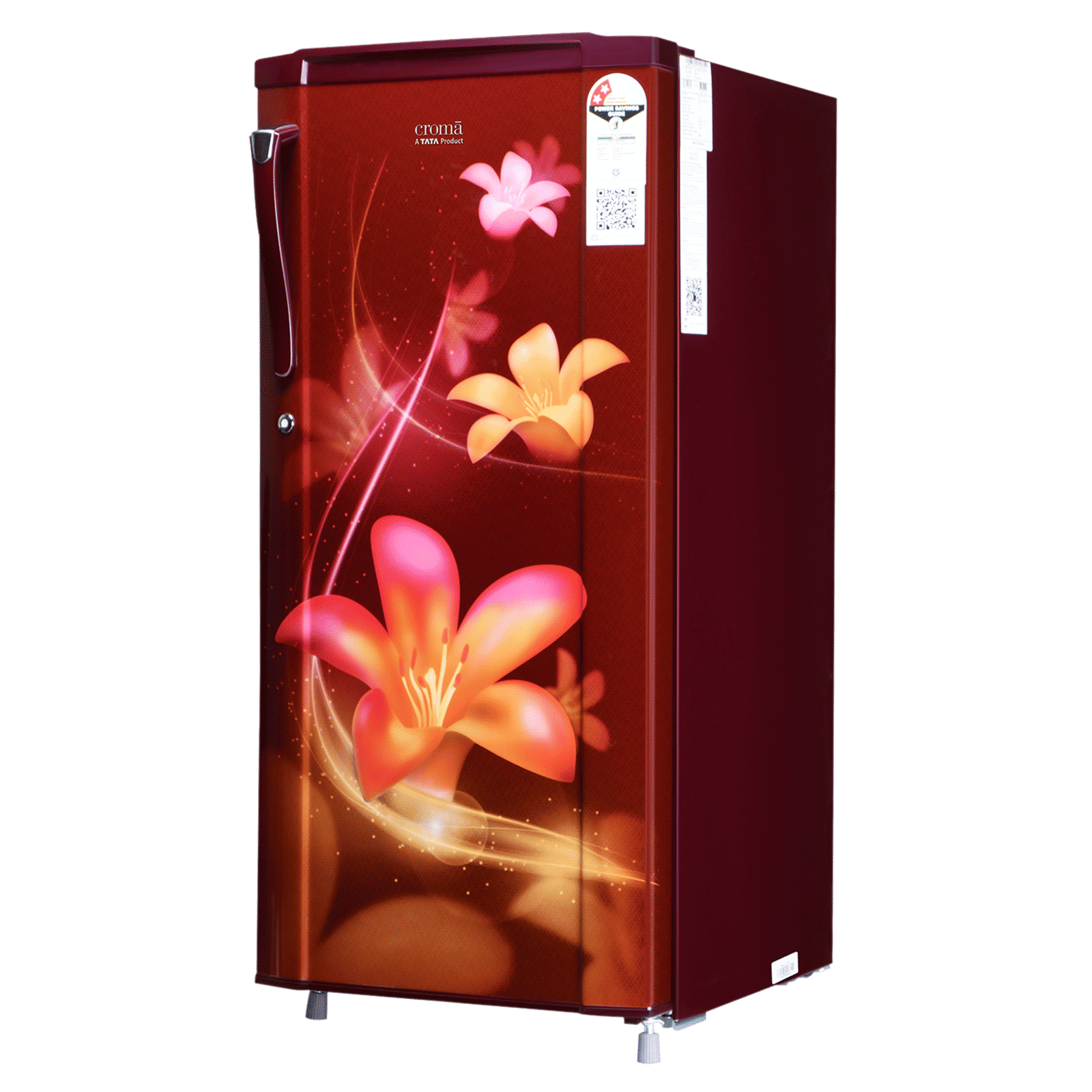 Croma 185 Litres 2 Star Direct Cool Single Door Refrigerator with Anti Fungal Gasket (CRLR185DCC008914, Red Erica)_12