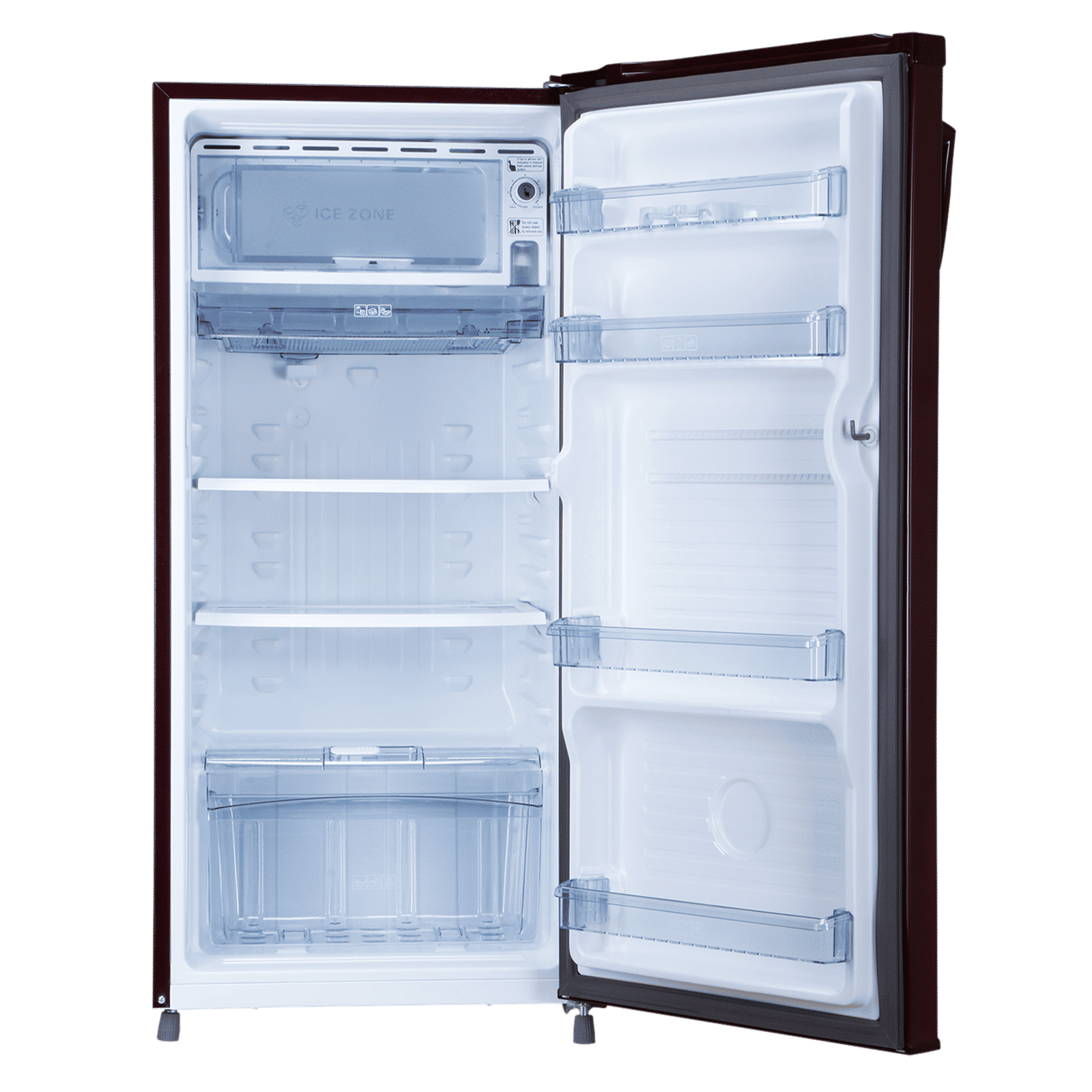 Croma 185 Litres 2 Star Direct Cool Single Door Refrigerator with Anti Fungal Gasket (CRLR185DCC008914, Red Erica)_6