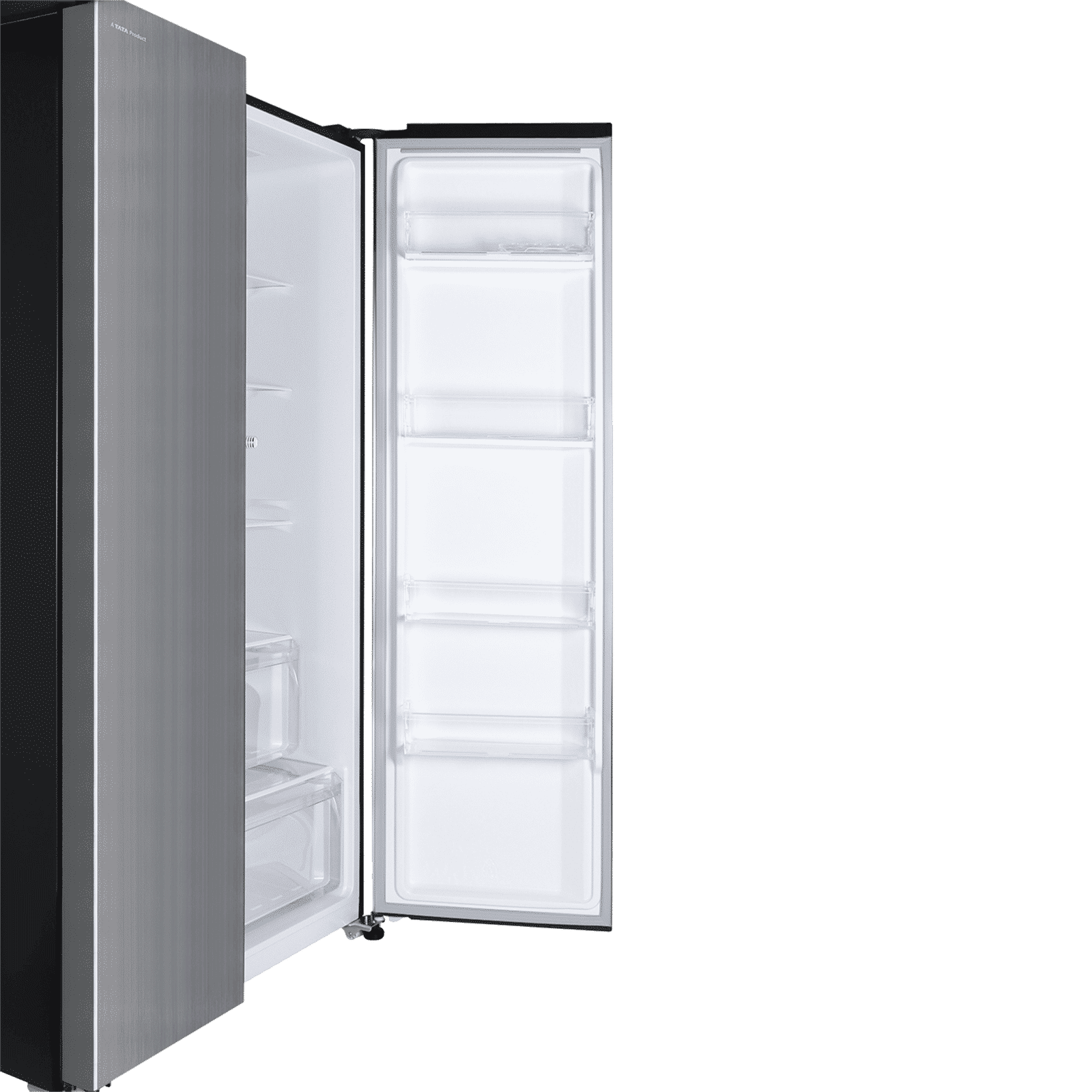 Croma CRLR532SSA342494 532 Litres Frost Free Side by Side Refrigerator with Door Open Alarm (Inox Black)_14