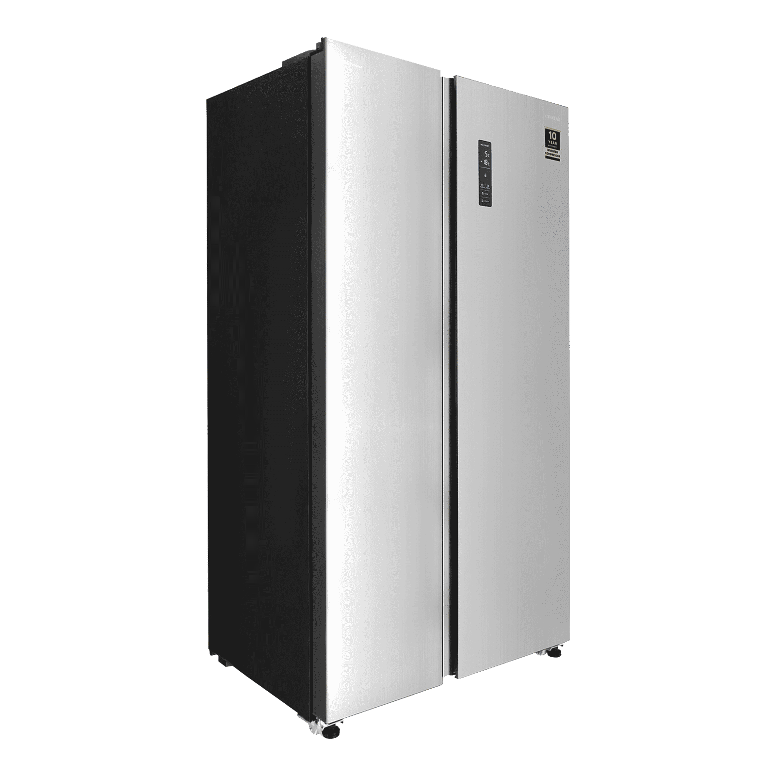 Croma CRLR532SSA342494 532 Litres Frost Free Side by Side Refrigerator with Door Open Alarm (Inox Black)_5