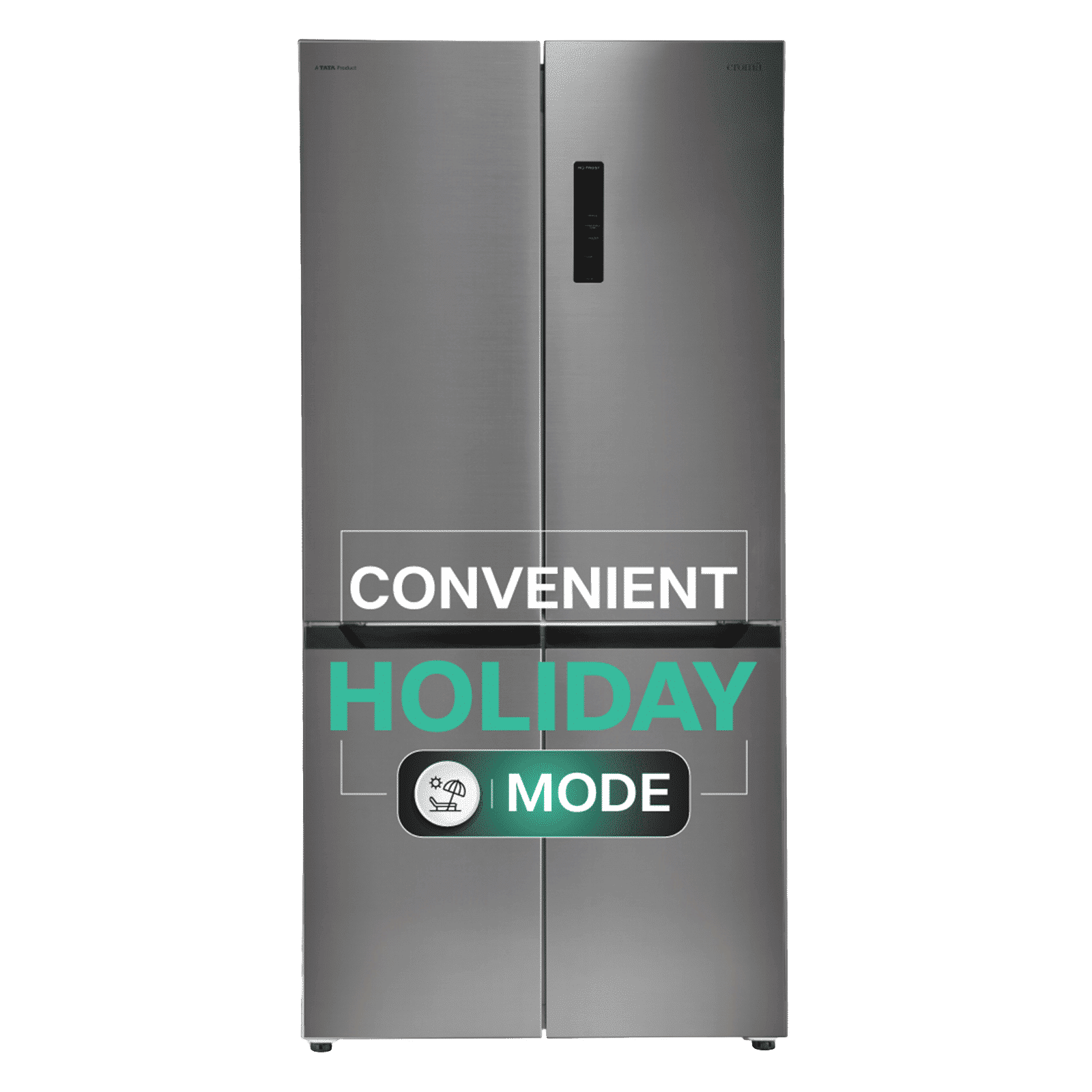 Croma 522 Litres Frost Free French Door Convertible Refrigerator with Multi Airflow (CRLR522MDA342495, Inox)_1