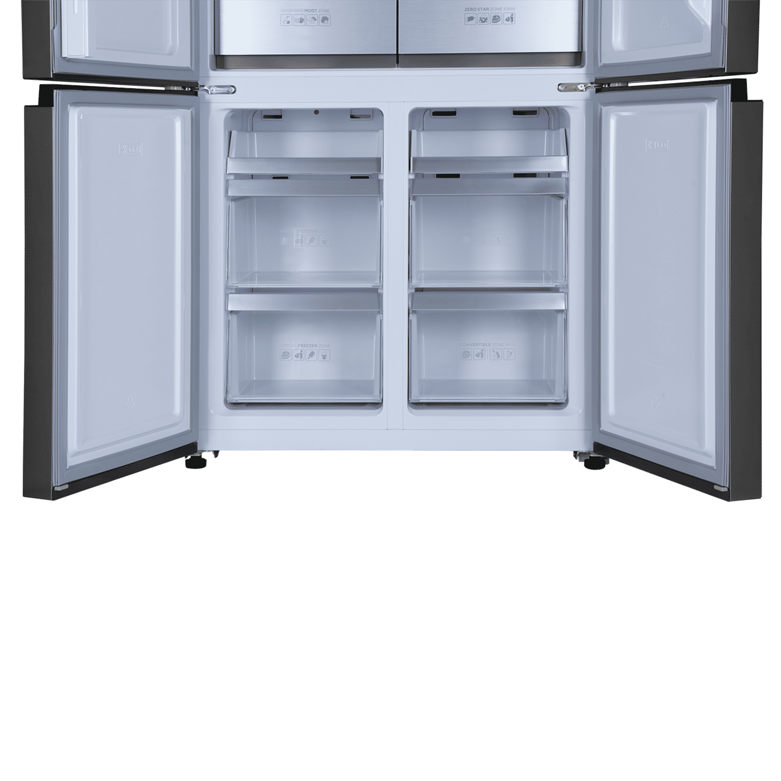 Croma 522 Litres Frost Free French Door Convertible Refrigerator with Multi Airflow (CRLR522MDA342495, Inox) Croma 522 Litres Frost Free French Door Convertible Refrigerator with Multi Airflow (CRLR522MDA342495, Inox)_4