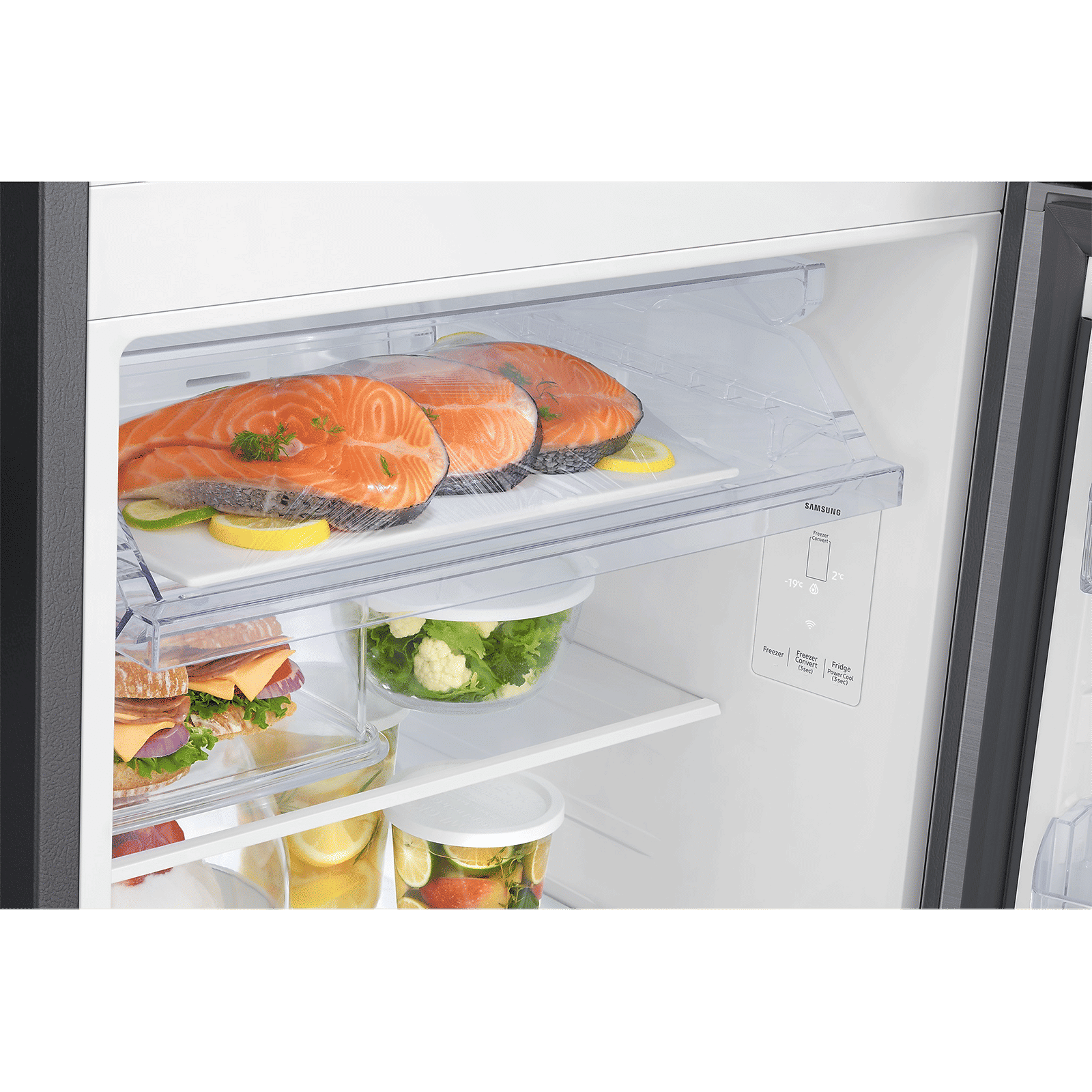 SAMSUNG 330 Litres 2 Star Frost Free Double Door Smart Wifi Enabled Refrigerator with Twin Cooling Plus Technology (RT34DG5A2BS8HL, Elegant Inox) SAMSUNG 330 Litres 2 Star Frost Free Double Door Smart Wifi Enabled Refrigerator with Twin Cooling Plus Technology (RT34DG5A2BS8HL, Elegant Inox)_10