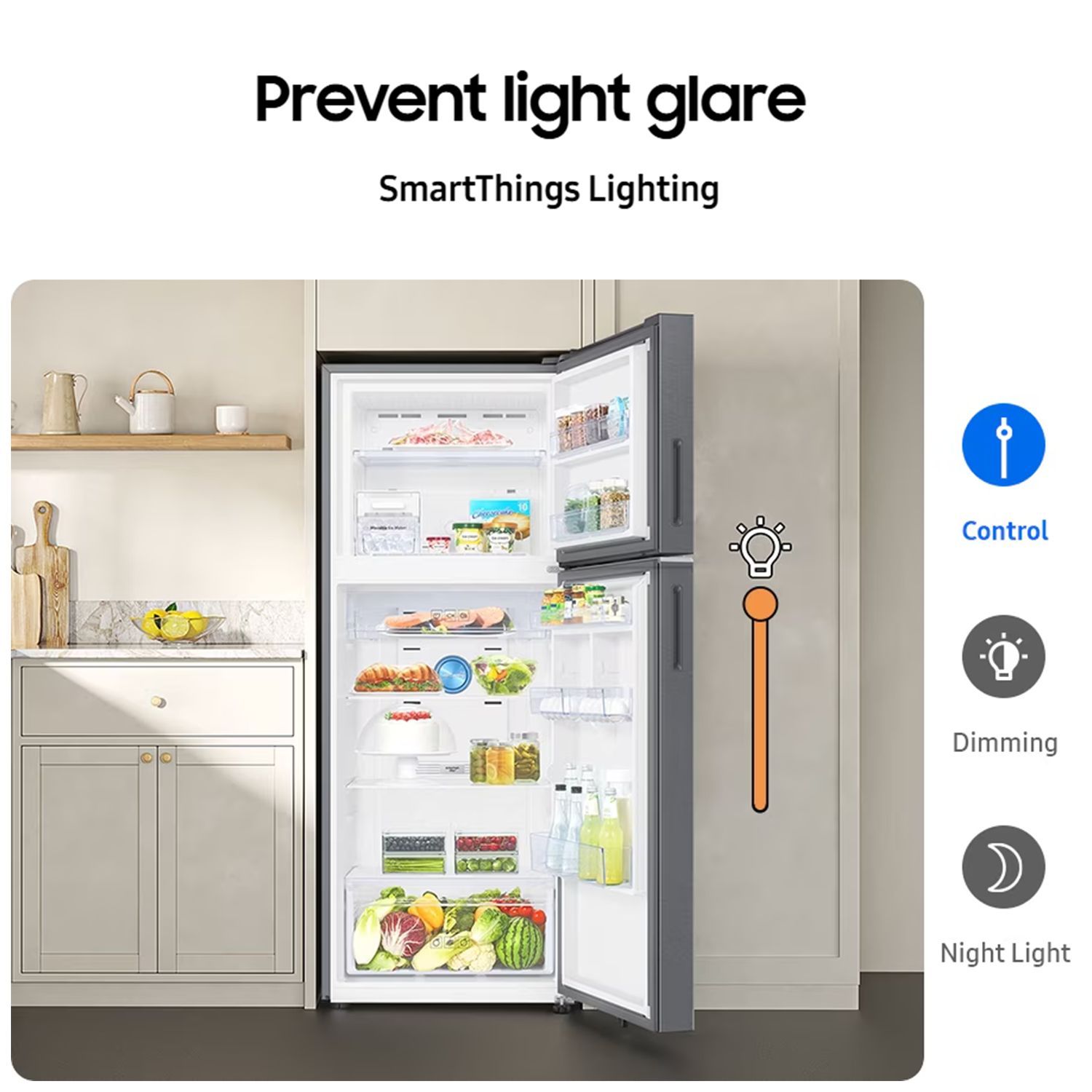 SAMSUNG 350 Litres 2 Star Frost Free Double Door Smart Wifi Enabled Refrigerator with Twin Cooling Plus Technology (RT38DG5A2BBXHL, Luxe Black) SAMSUNG 350 Litres 2 Star Frost Free Double Door Smart Wifi Enabled Refrigerator with Twin Cooling Plus Technology (RT38DG5A2BBXHL, Luxe Black)_16