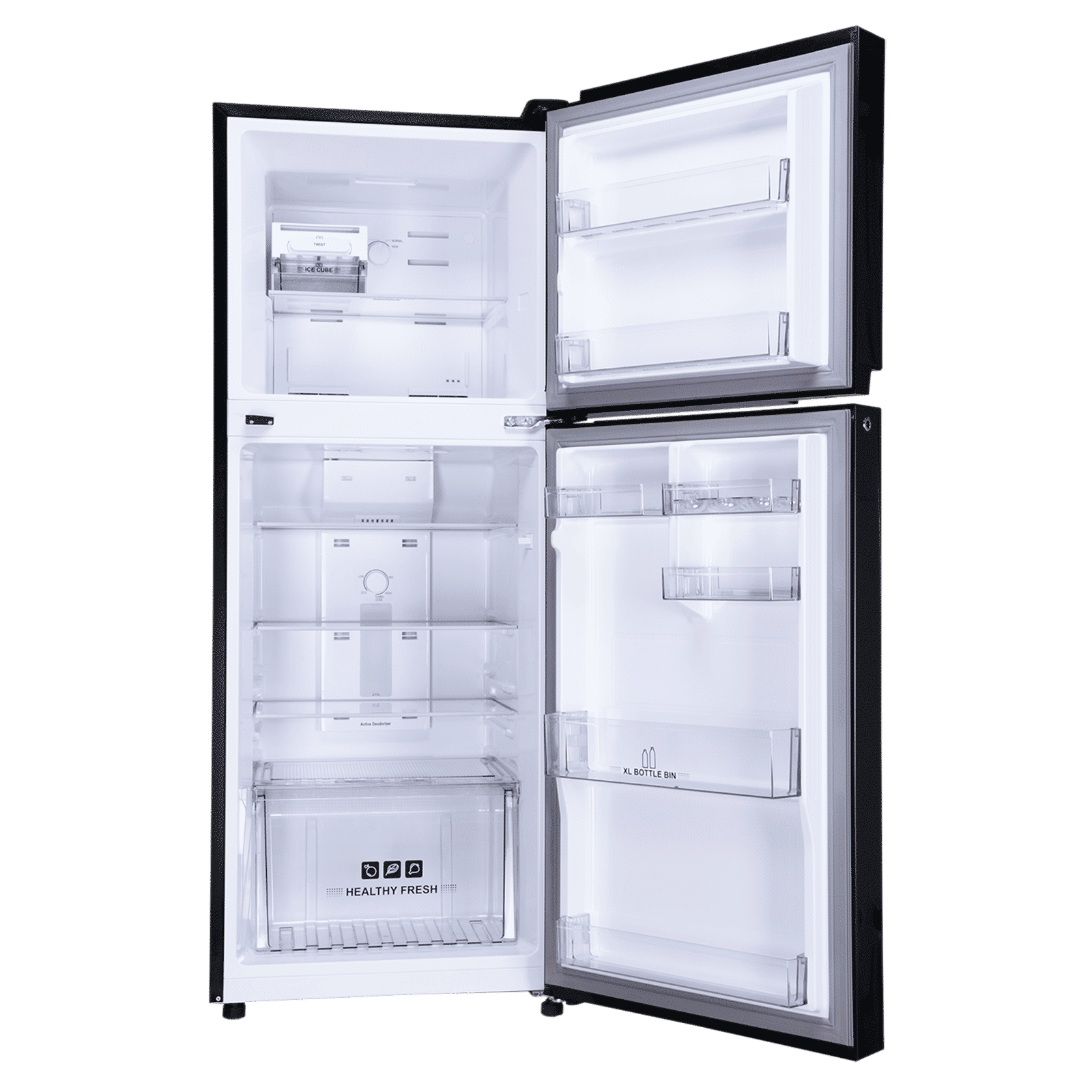 Croma 241 Litres 3 Star Frost Free Double Door Refrigerator with Inverter Technology (CRLR241FID302756, Blue)_12