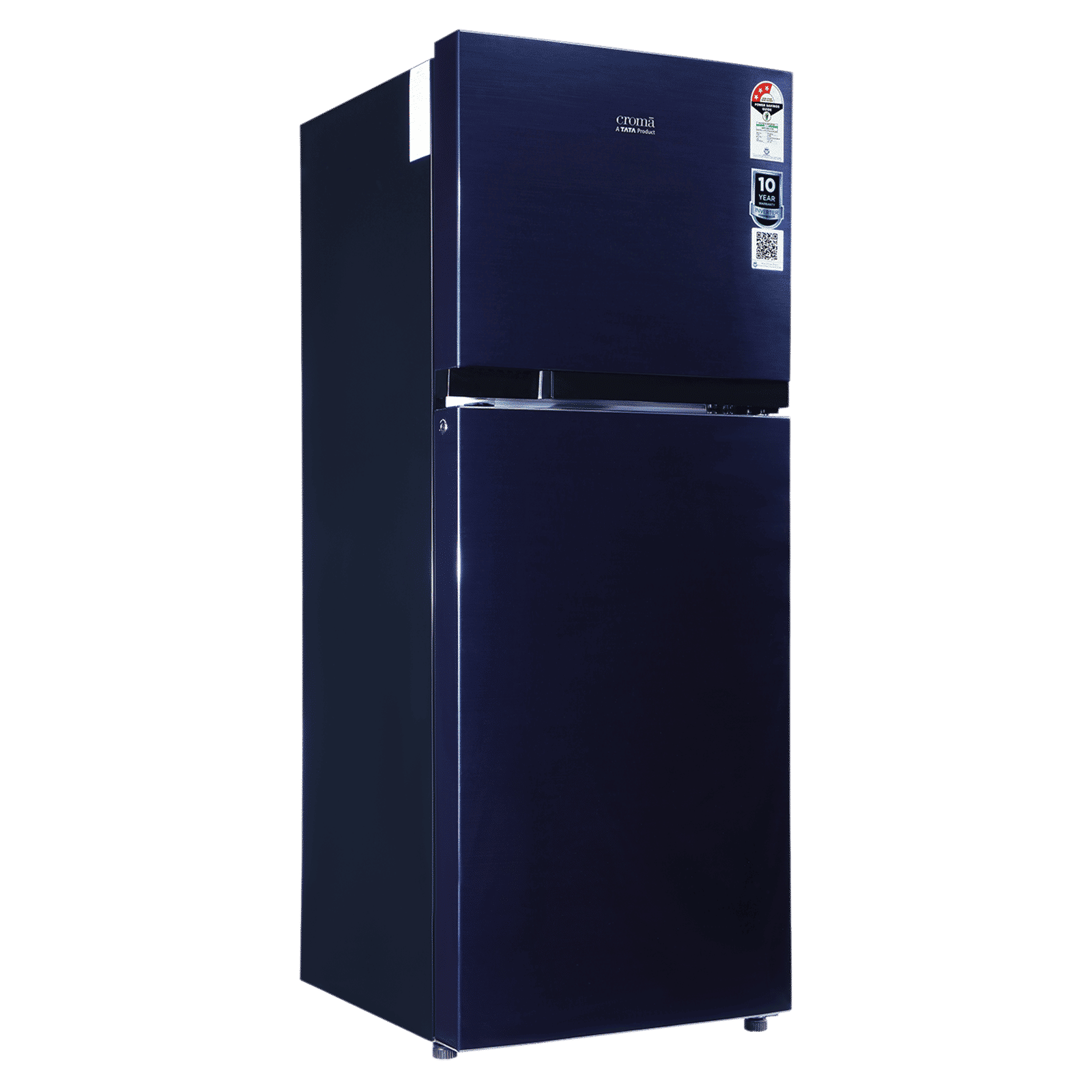 Croma 241 Litres 3 Star Frost Free Double Door Refrigerator with Inverter Technology (CRLR241FID302756, Blue)_14