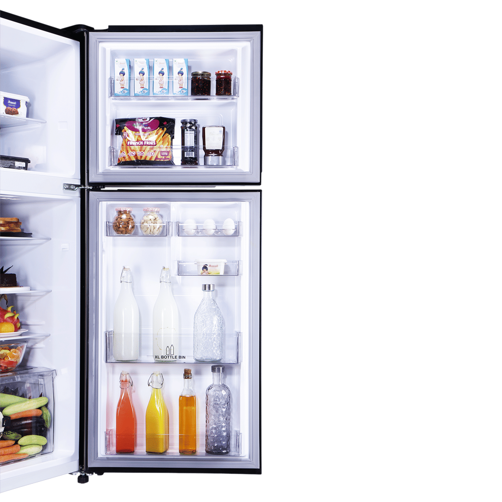 Croma 241 Litres 3 Star Frost Free Double Door Refrigerator with Inverter Technology (CRLR241FID302756, Blue)_16