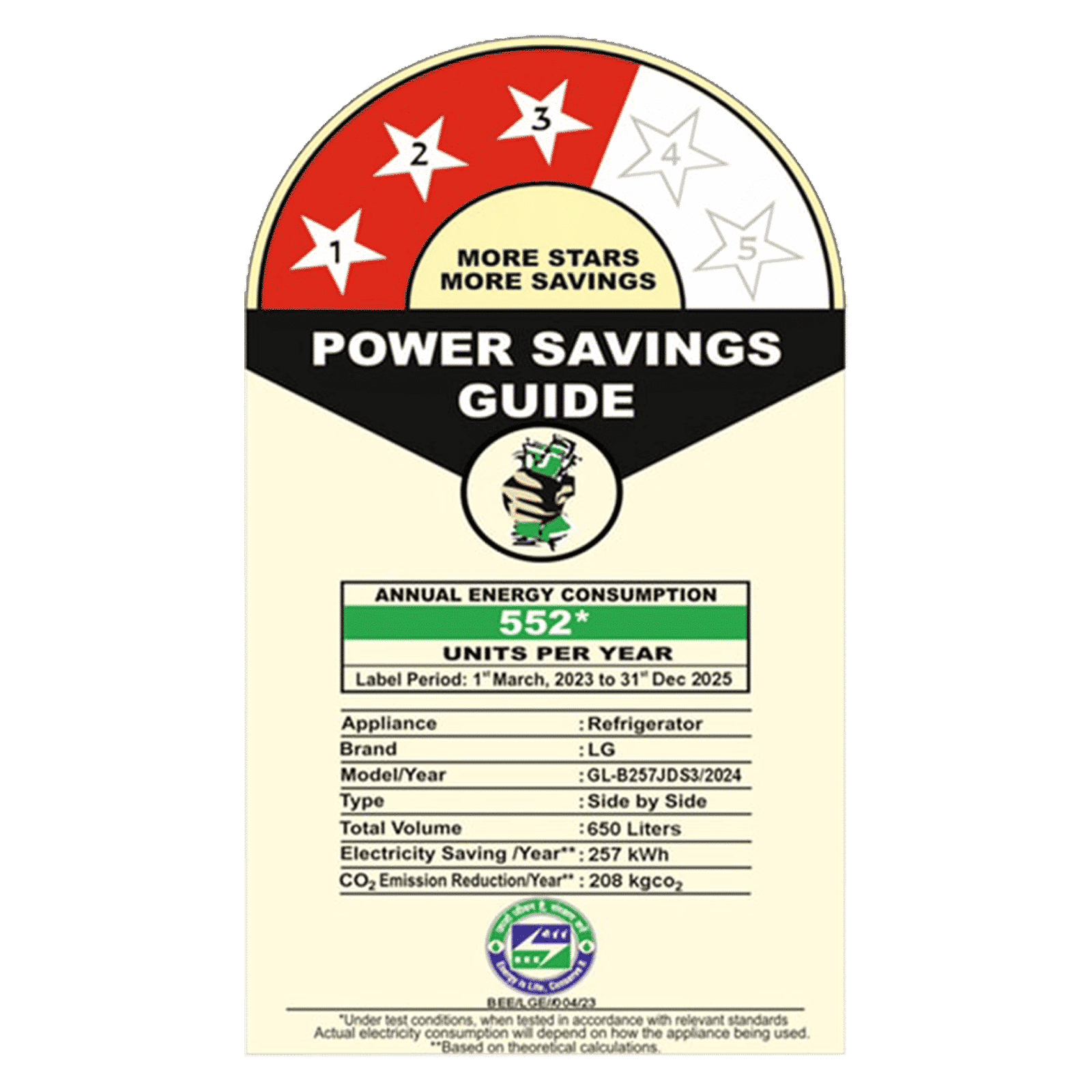 LG 650 Litres 3 Star Frost Free Side by Side Refrigerator with Auto Smart Connect (GL-B257JDS3, Dazzle Steel)_18