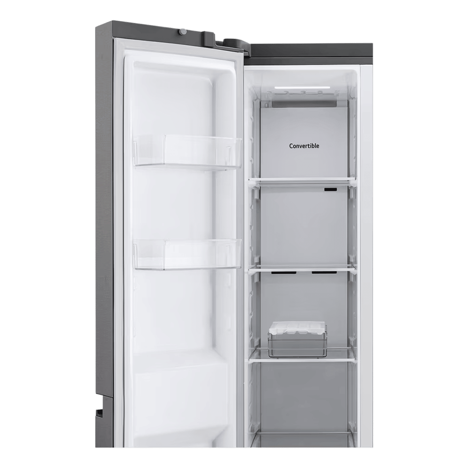 LG 650 Litres 3 Star Frost Free Side by Side Refrigerator with Auto Smart Connect (GL-B257JDS3, Dazzle Steel)_8