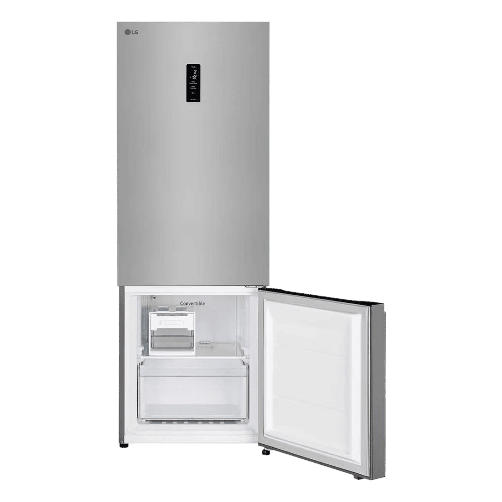 LG 340 Litres 3 Star Frost Free Double Door Bottom Mount Smart Wifi Enabled Convertible Refrigerator with Door Cooling Plus (GL-B382DPZX, Shiny Steel) LG 340 Litres 3 Star Frost Free Double Door Bottom Mount Smart Wifi Enabled Convertible Refrigerator with Door Cooling Plus (GL-B382DPZX, Shiny Steel)_10