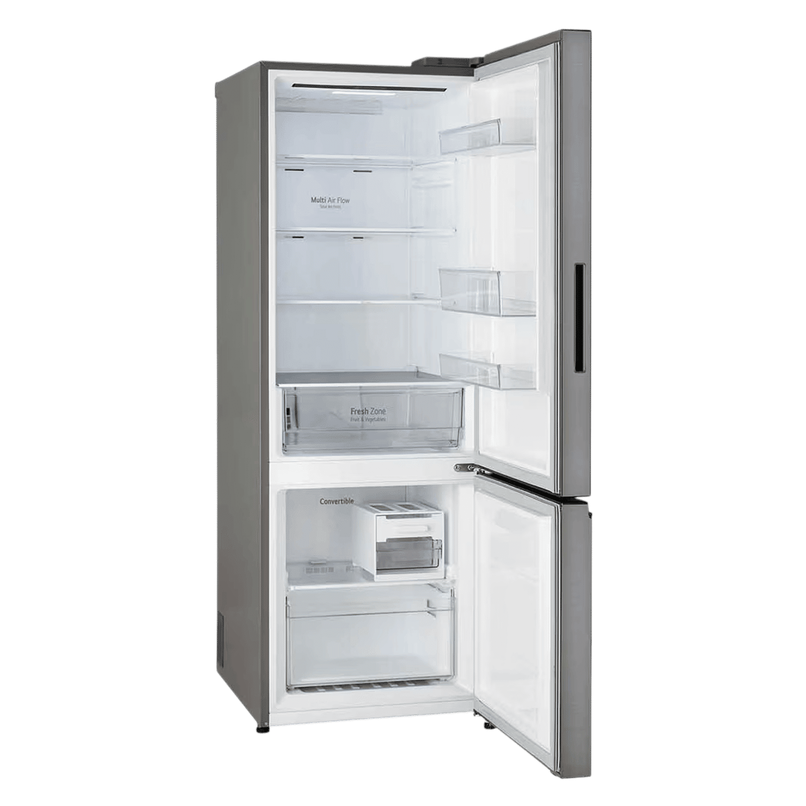 LG 340 Litres 3 Star Frost Free Double Door Bottom Mount Smart Wifi Enabled Convertible Refrigerator with Door Cooling Plus (GL-B382DPZX, Shiny Steel) LG 340 Litres 3 Star Frost Free Double Door Bottom Mount Smart Wifi Enabled Convertible Refrigerator with Door Cooling Plus (GL-B382DPZX, Shiny Steel)_16