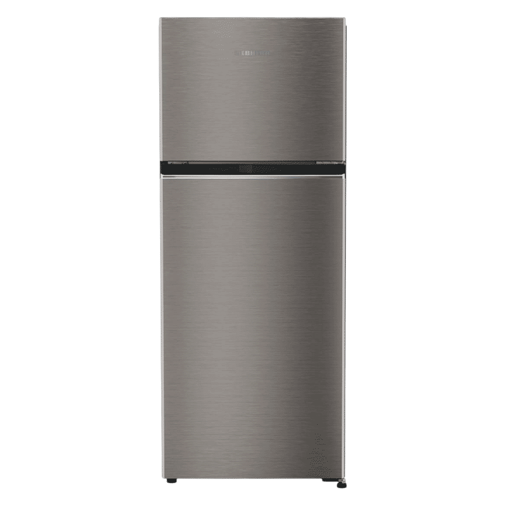 LIEBHERR Cluster 1 245 Litres 2 Star Frost Free Double Door Refrigerator with Bigger Vegetable Basket (TCHgsB 2411, Grey Steel)_1