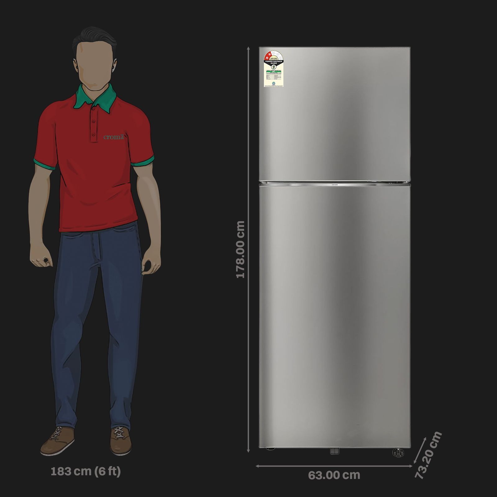 SAMSUNG 350 Litres 2 Star Frost Free Double Door Smart Wifi Enabled Convertible Refrigerator with Bespoke AI (RT38DG5A2BSLHL, Real Stainless)_2