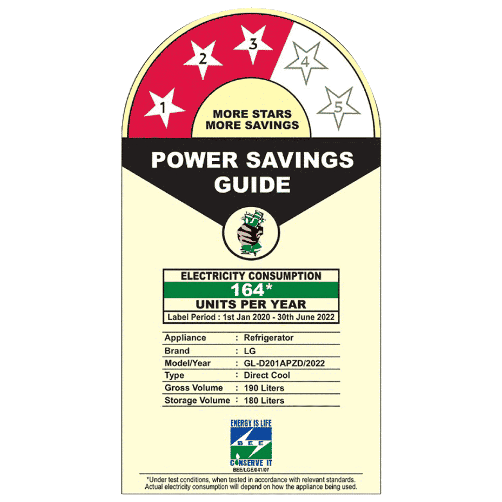 LG 185 Liters 3 Star Direct Cool Single Door Refrigerator with MOIST ‘N' FRESH Technology (GL-D201APZD, Shiny Steel) LG 185 Liters 3 Star Direct Cool Single Door Refrigerator with MOIST ‘N' FRESH Technology (GL-D201APZD, Shiny Steel)_12