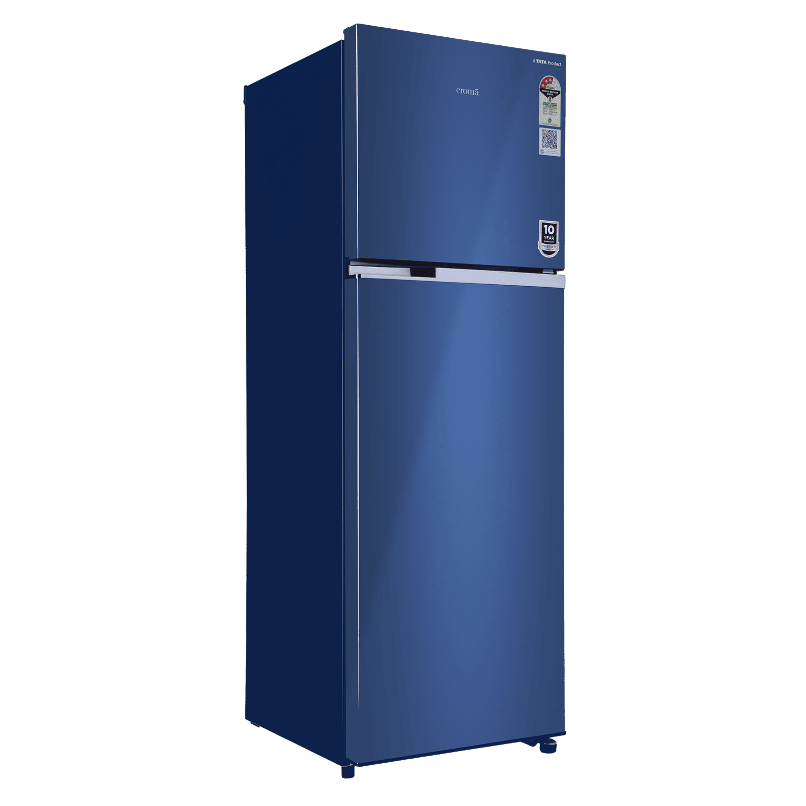 Croma 320 Litres 3 Star Frost Free Double Door Refrigerator with Inverter Technology (CRLR303FID276257, Ocean Blue)_14